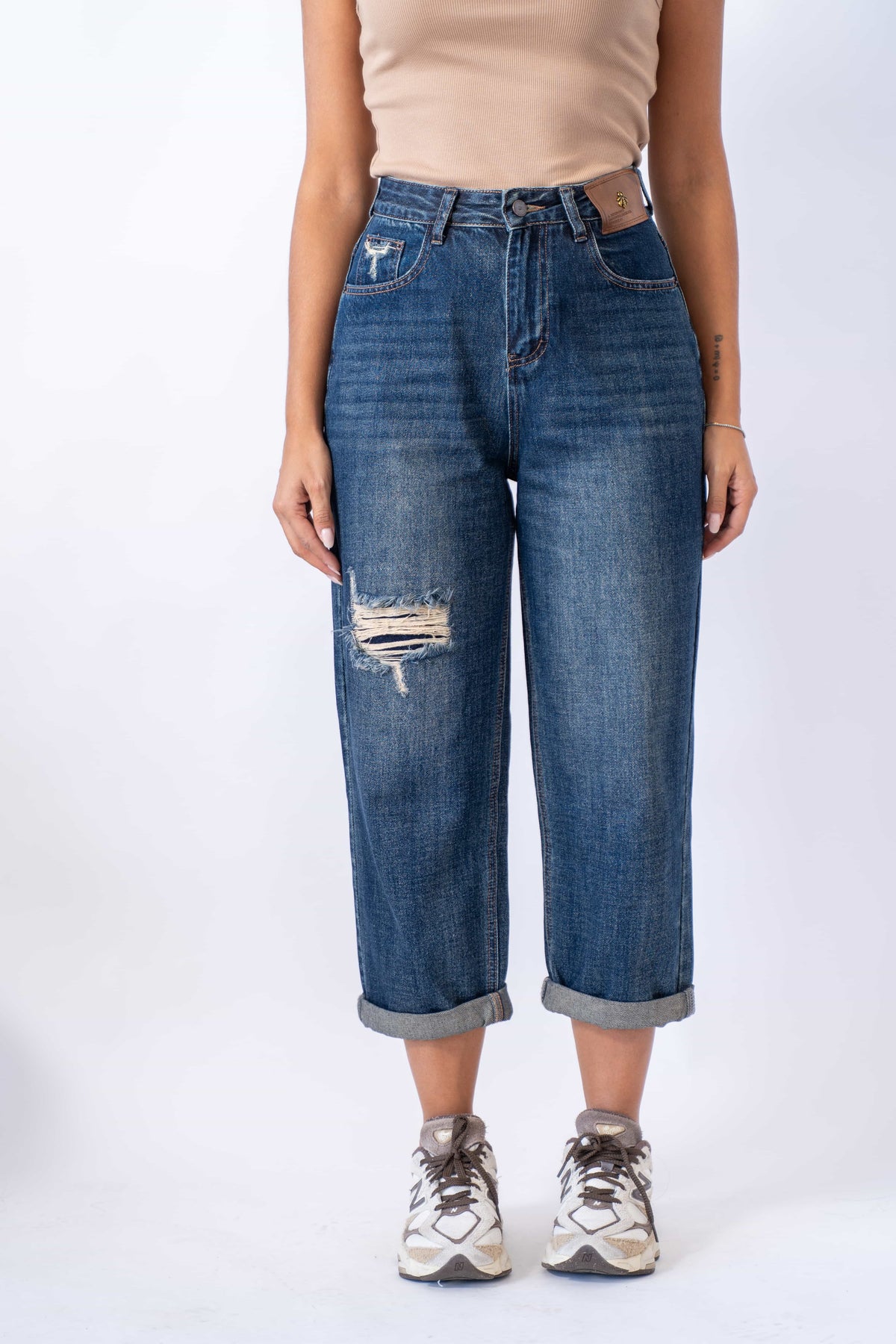 Jeans Slouchy Dark Blue