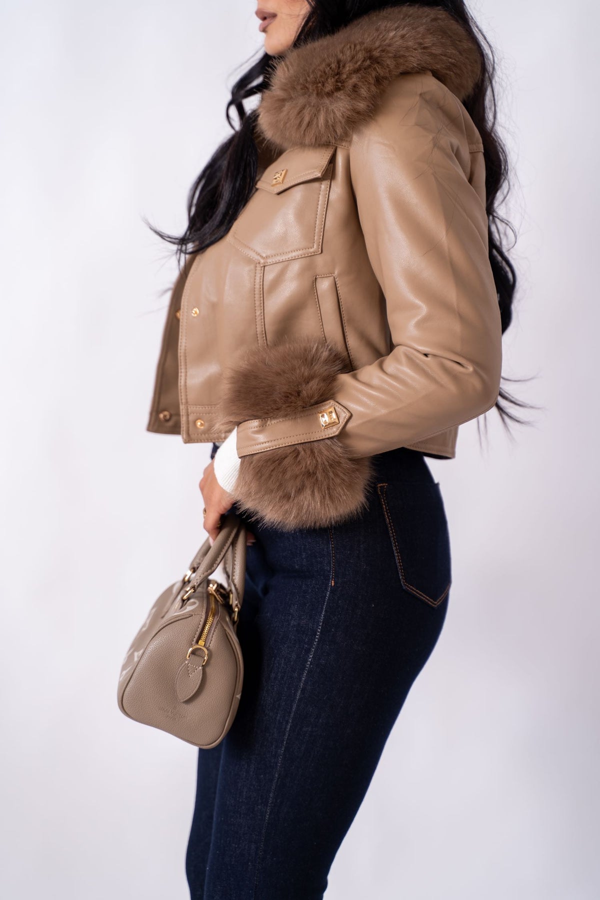 Chiodo In Ecopelle Loren