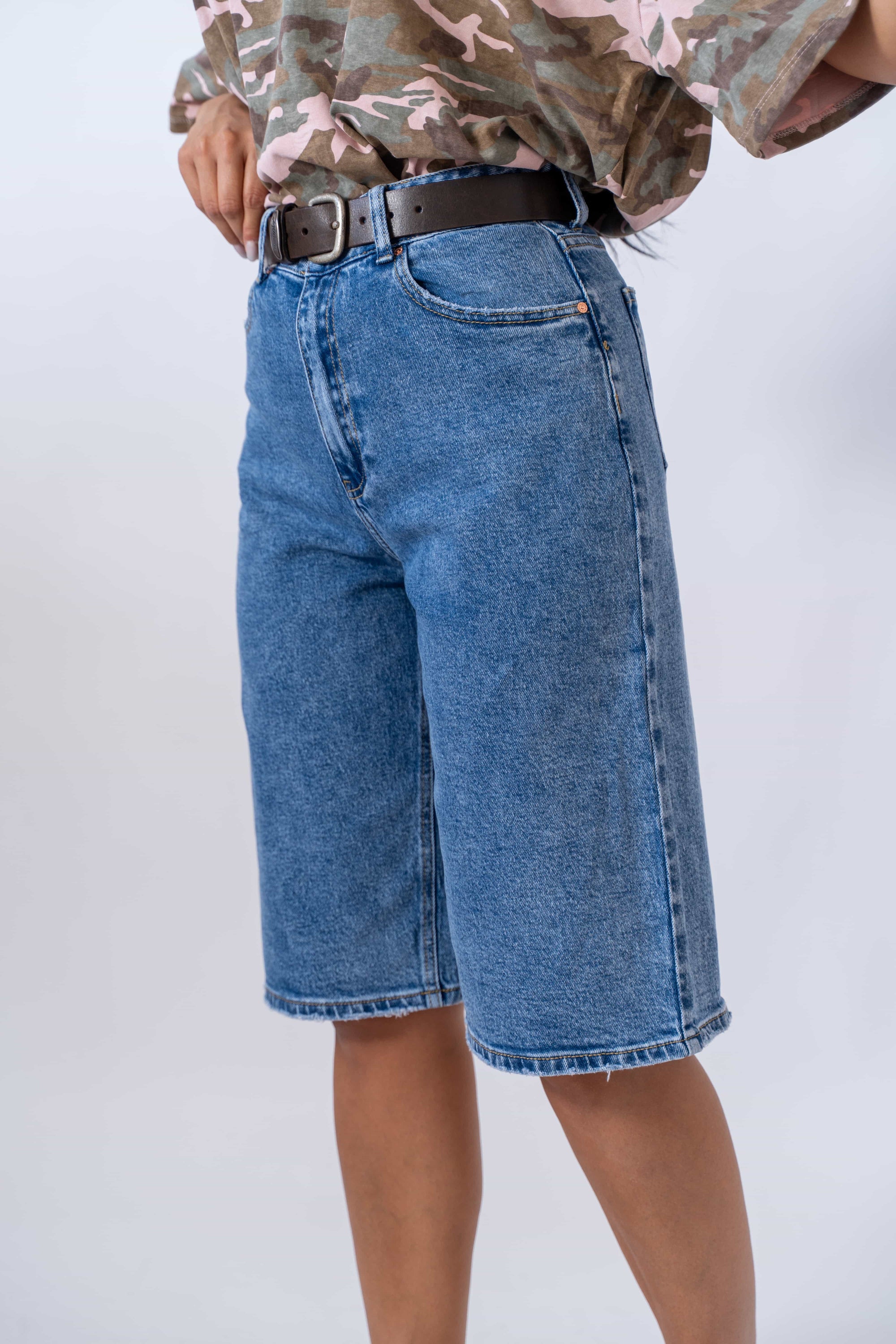 Bermuda In Denim