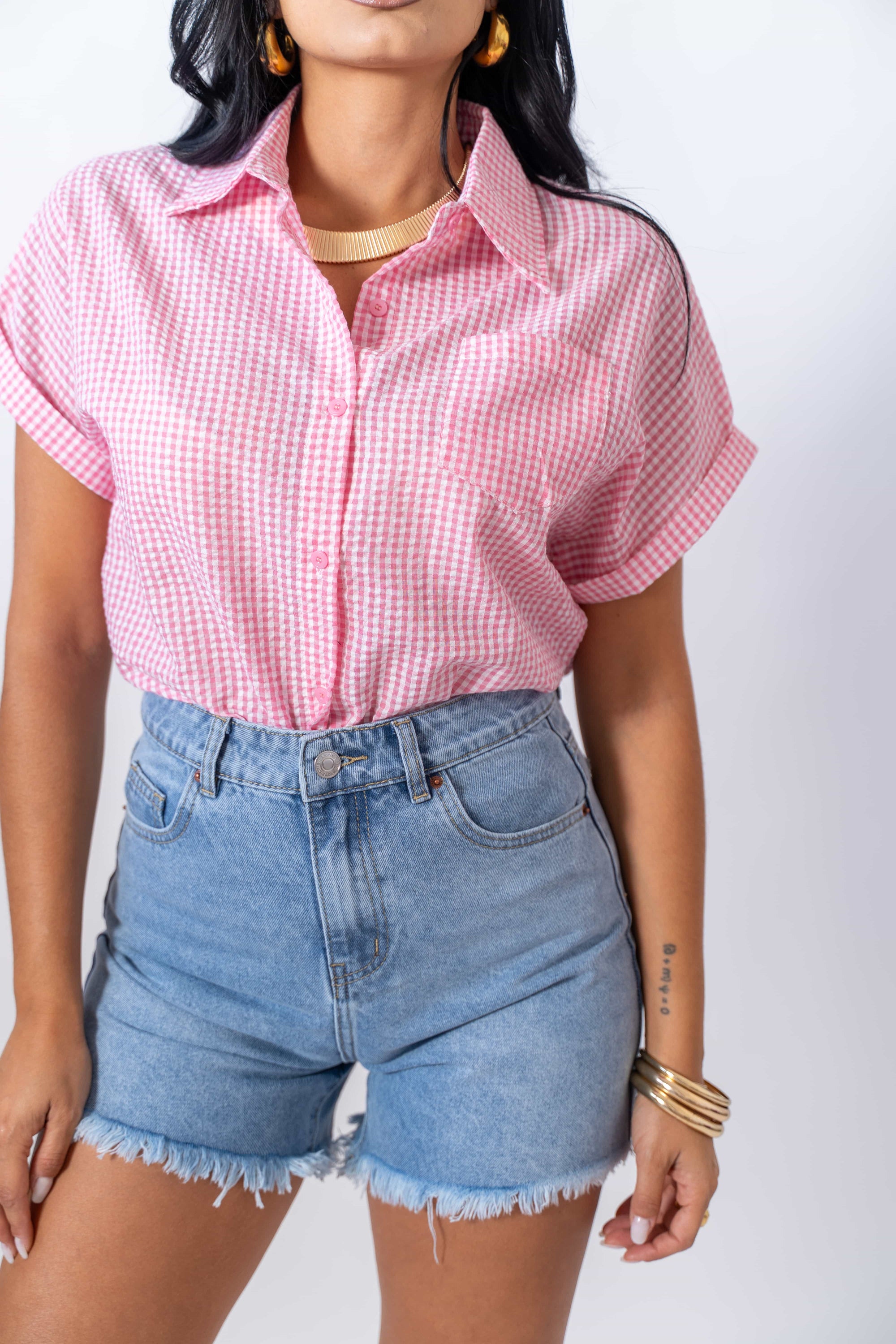 Camicia Small Square