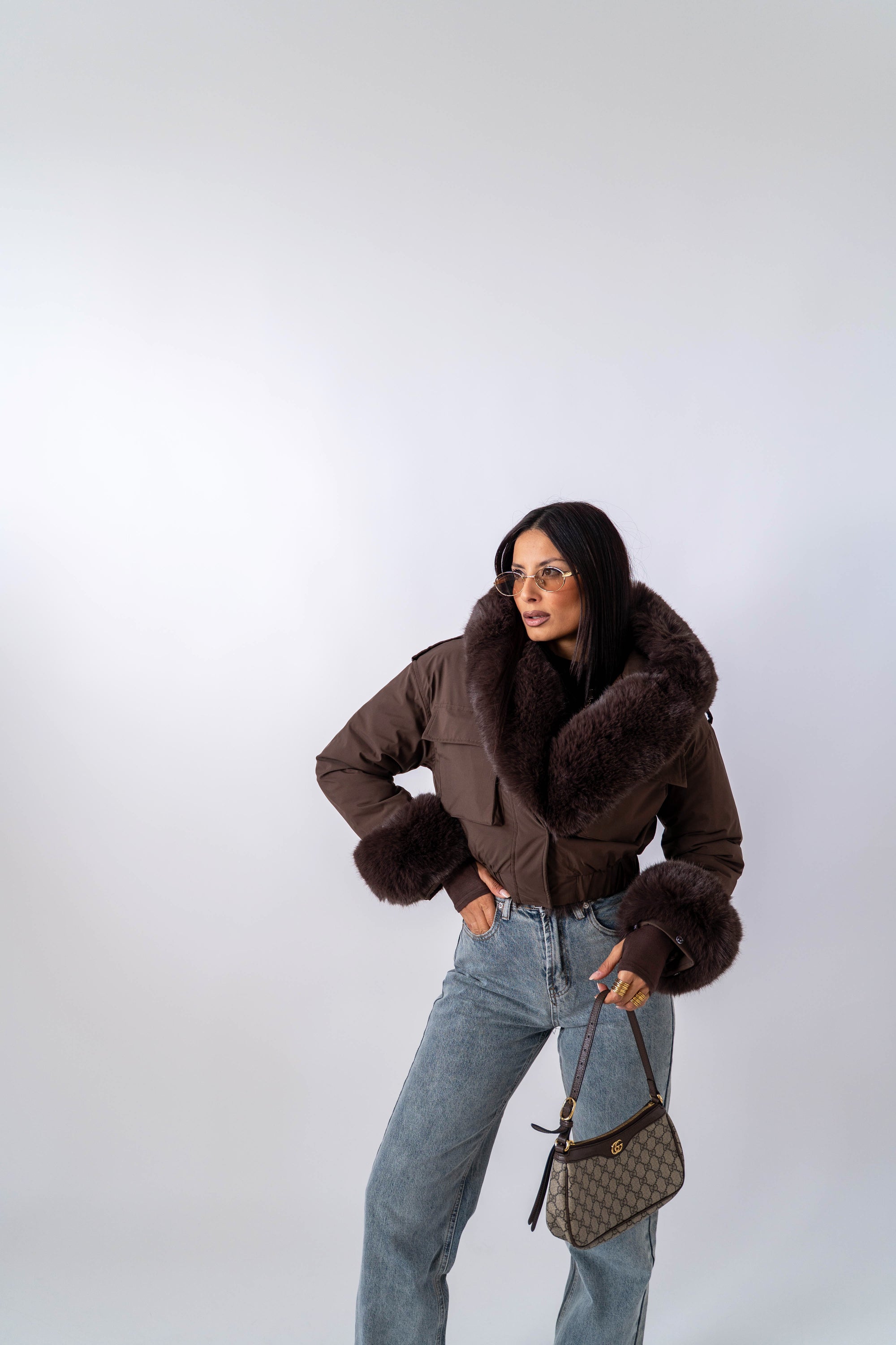PRE ORDINE Bomber Crop Amira