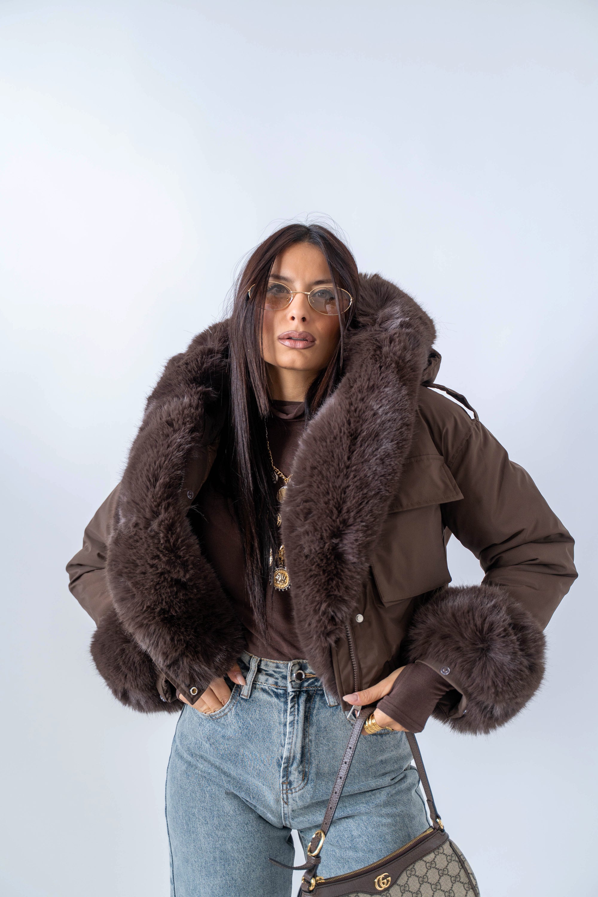 PRE ORDINE Bomber Crop Amira