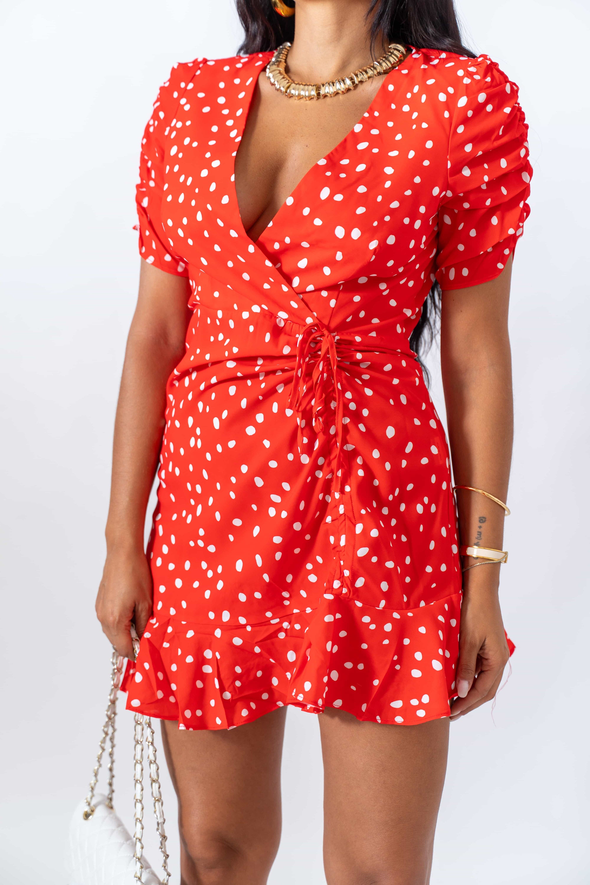 Mini Dress a Pois
