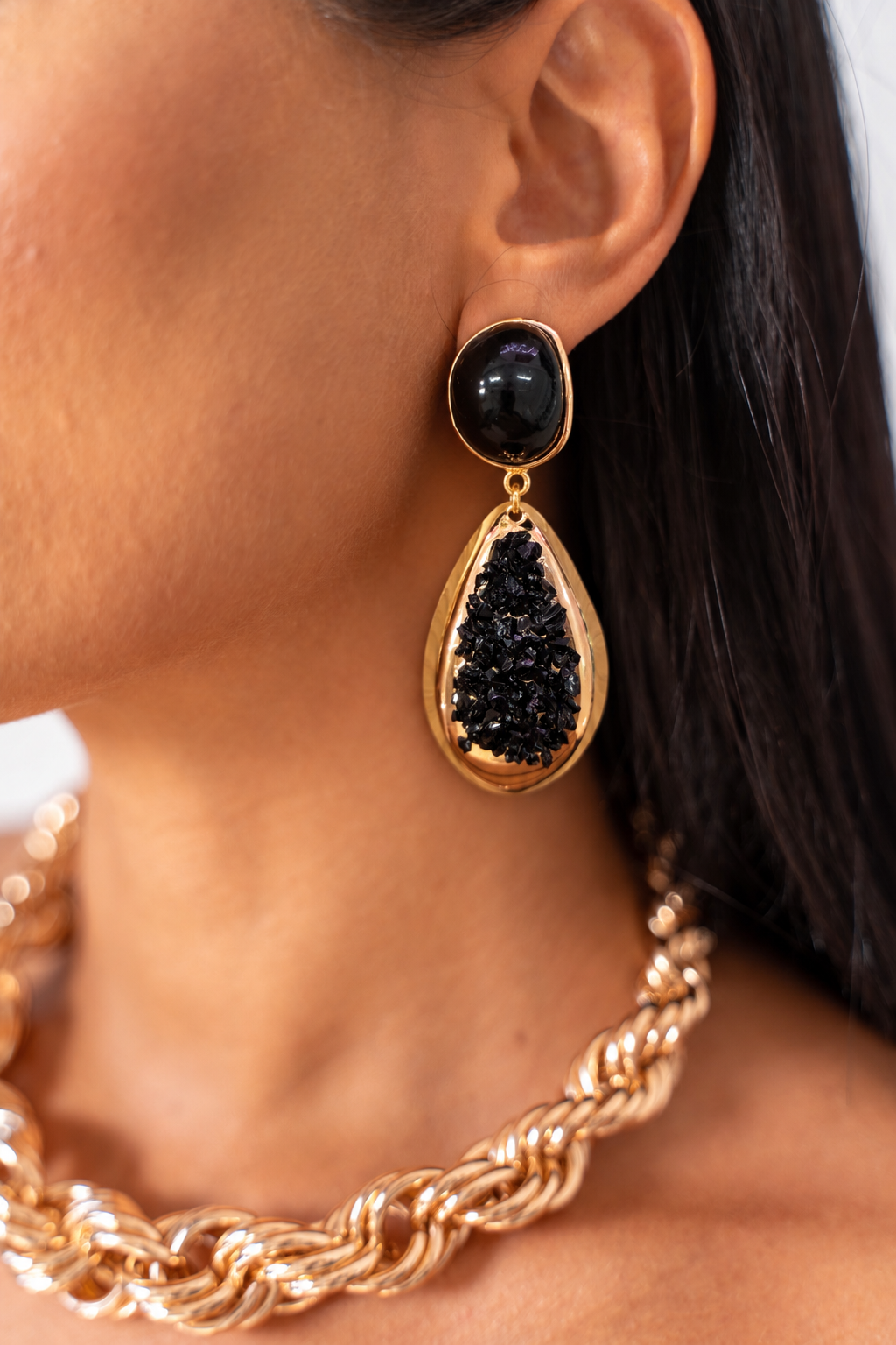 Orecchi Pendenti Black
