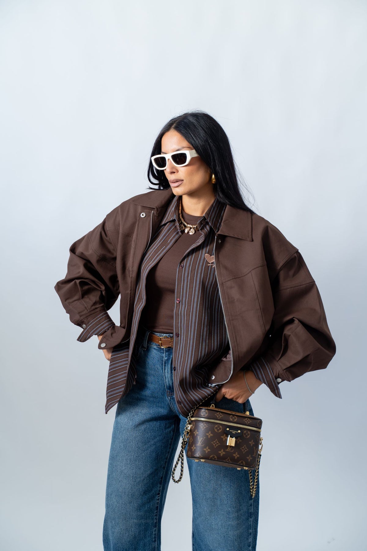 Giubbino Ballon Brown