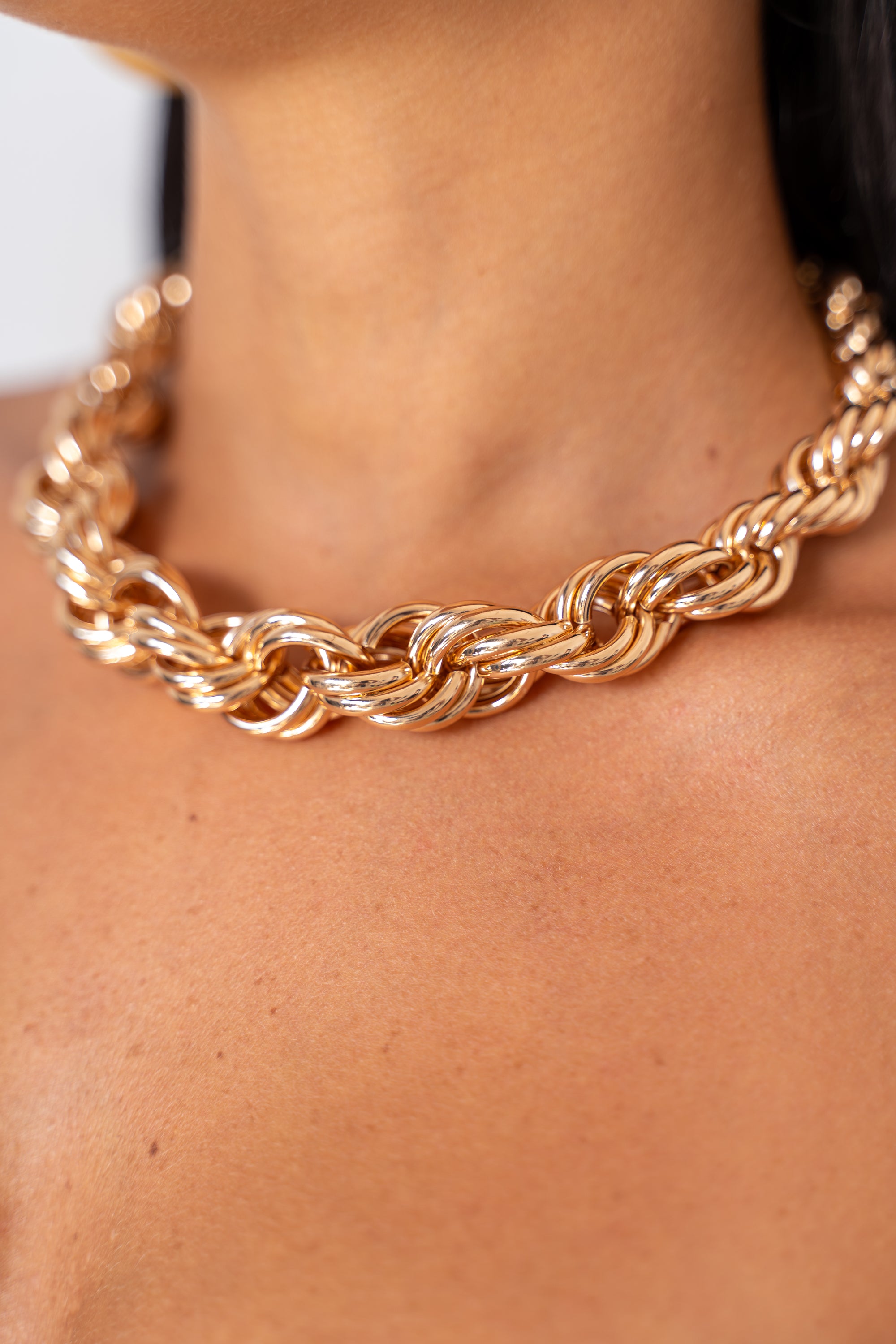 Collana Catena Intrecciata