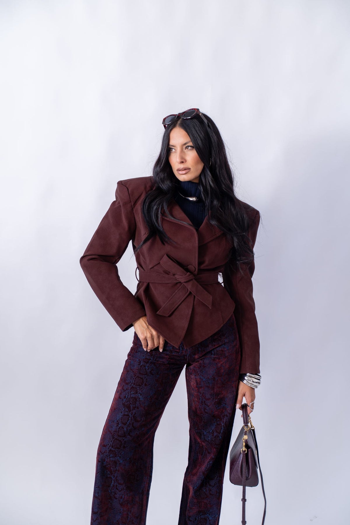 Trench Burgundy