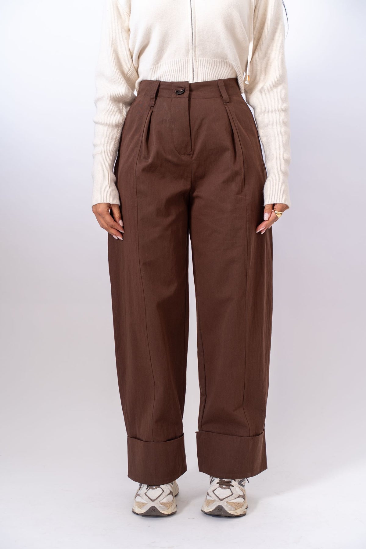 Pantalone Balloon Brown