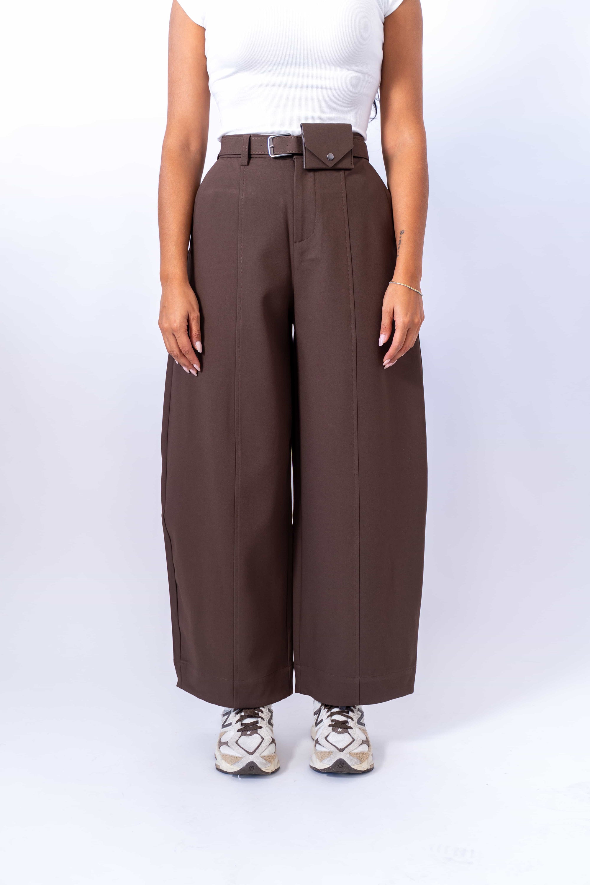 Pantalone Balloon Brown