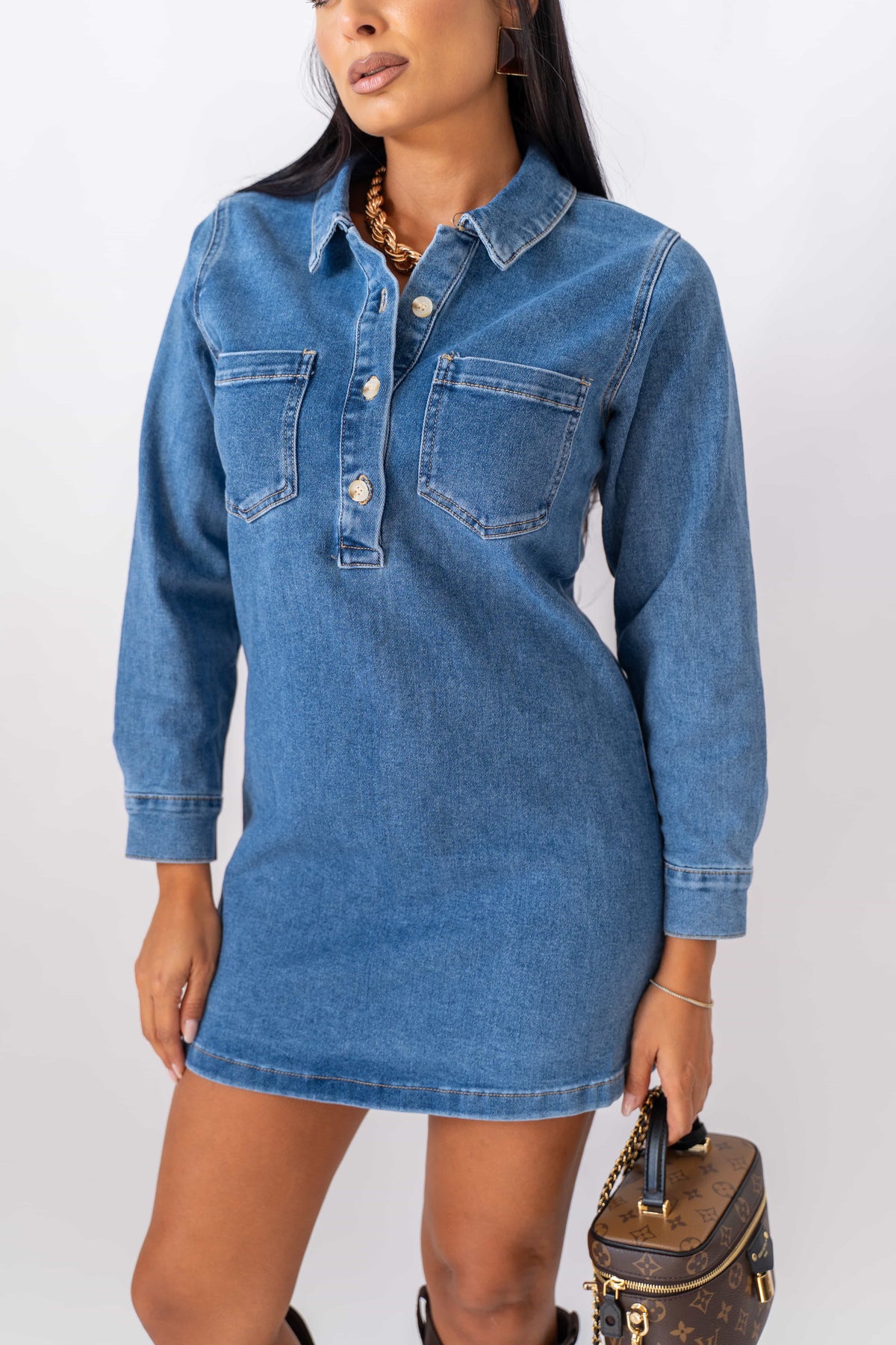 Dress Dark Denim