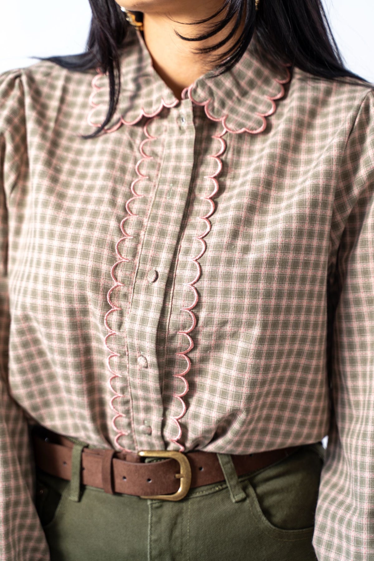 Camicia Square Green