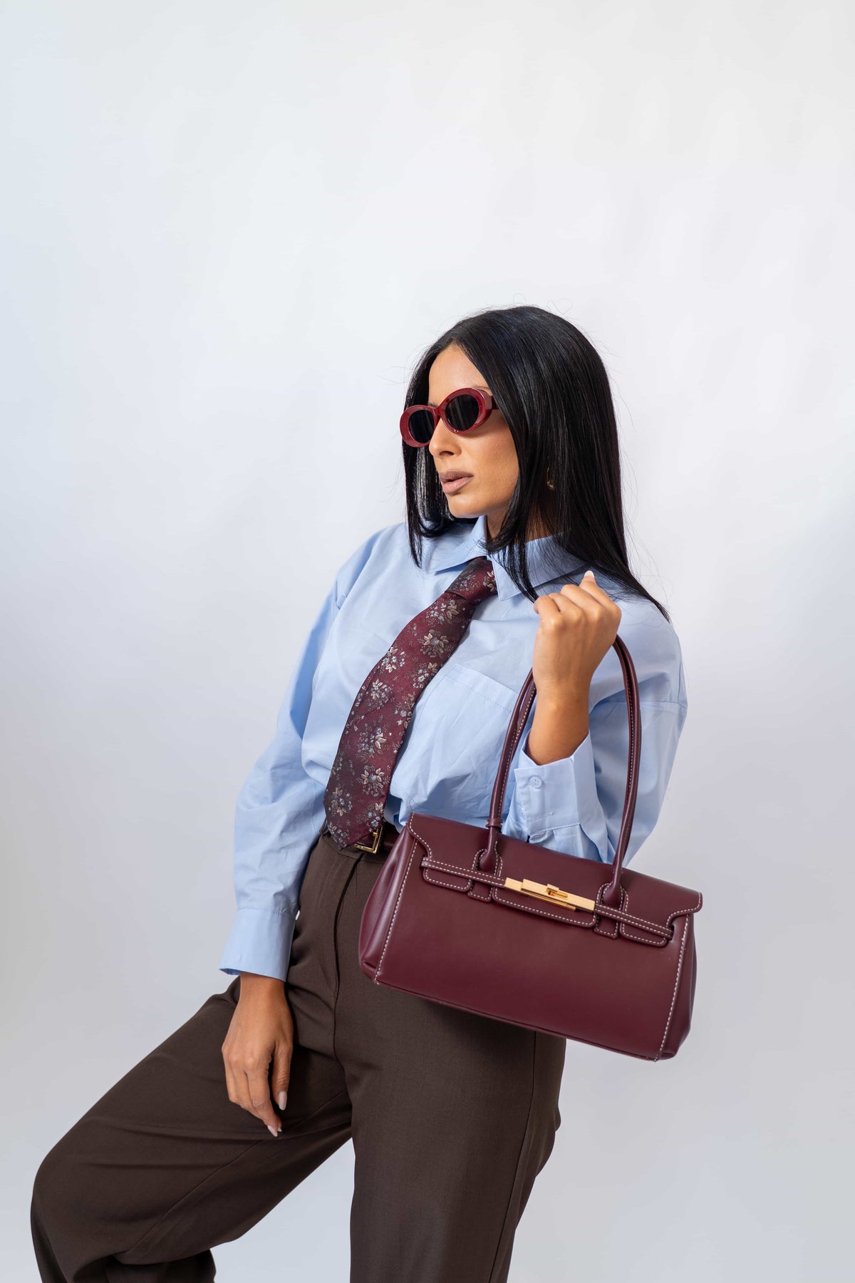 Camicia Over Azzurro