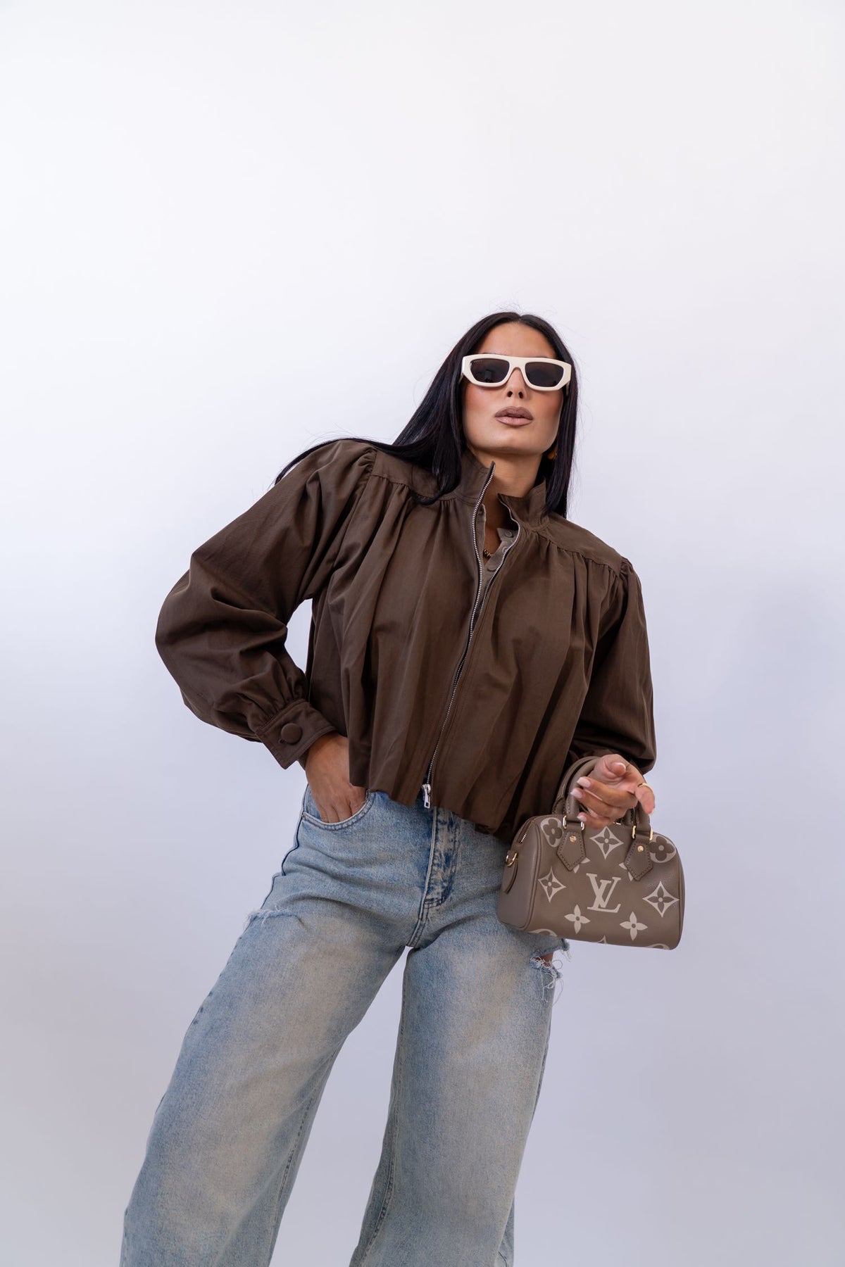 Giubbino Crop Ballon