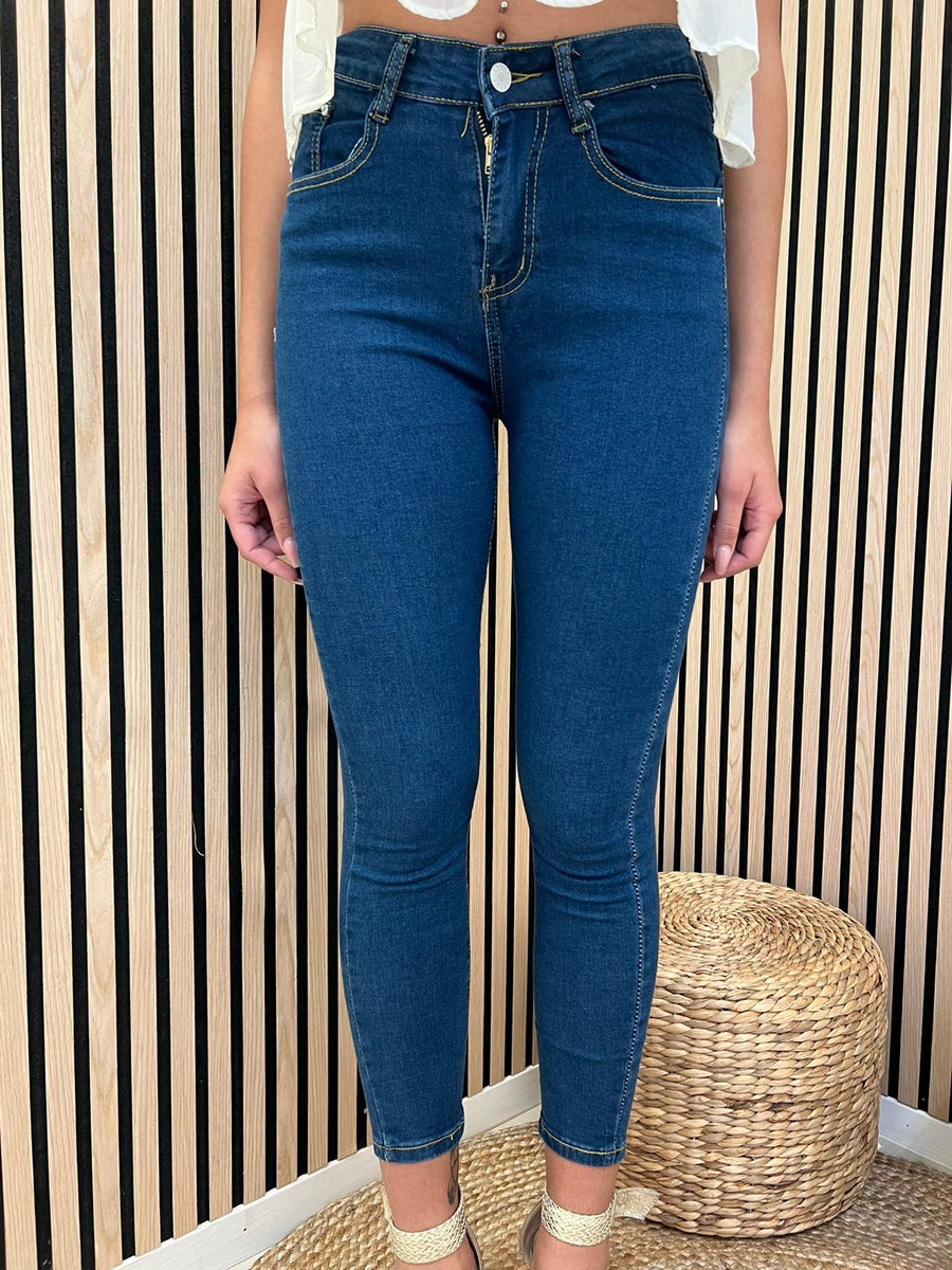 Jeans Skinny Denim Blu