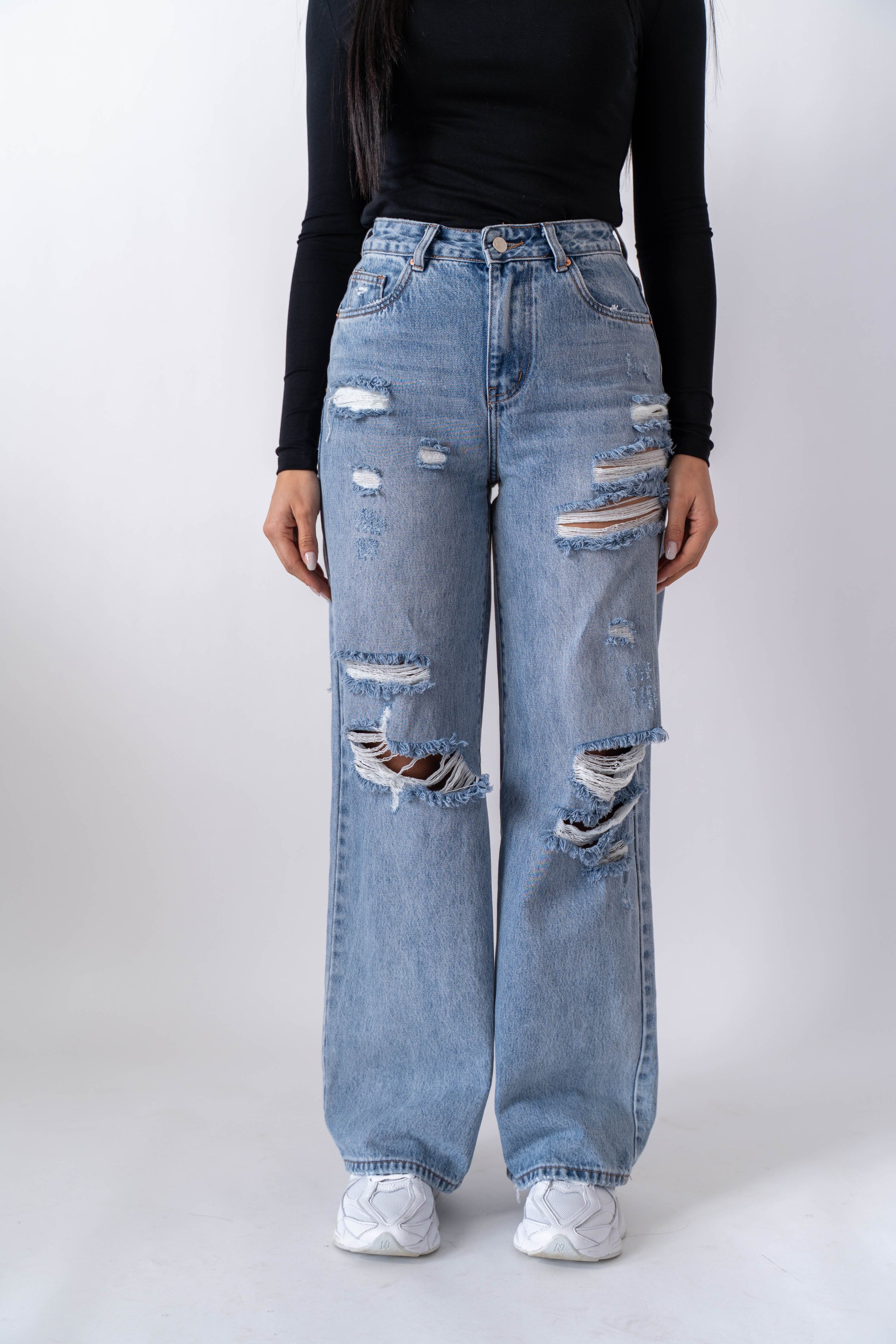 Jeans Con Rotture - Stylish Moda