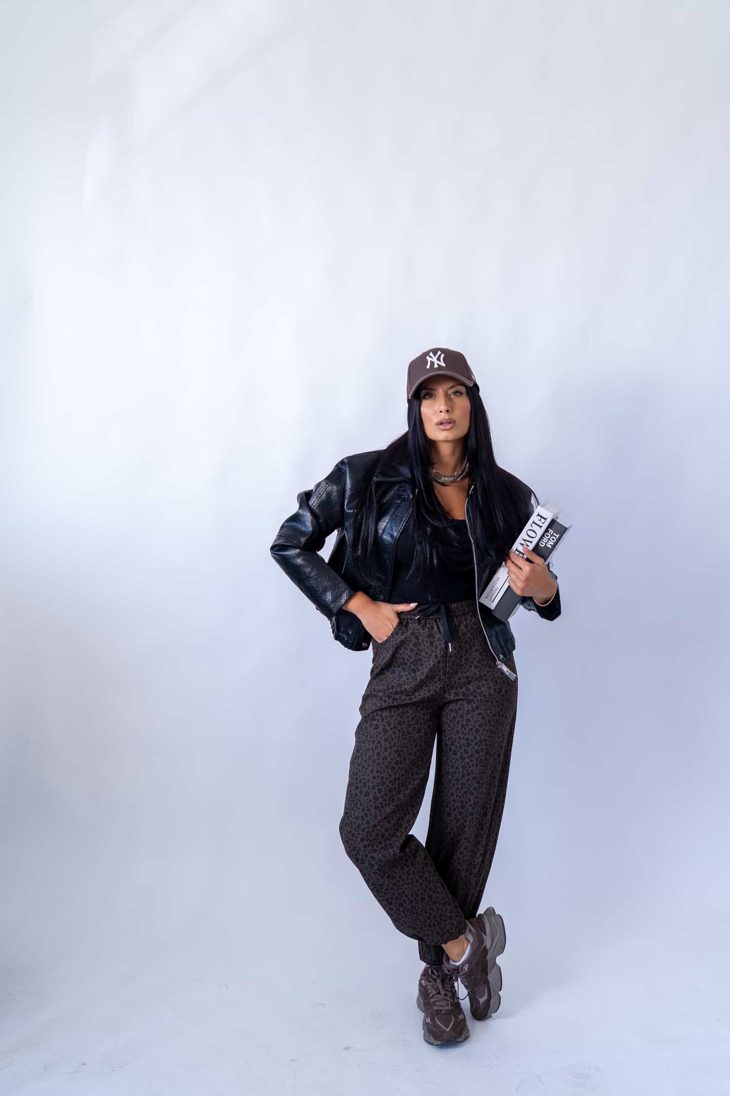 Giubbino Ecopelle Black