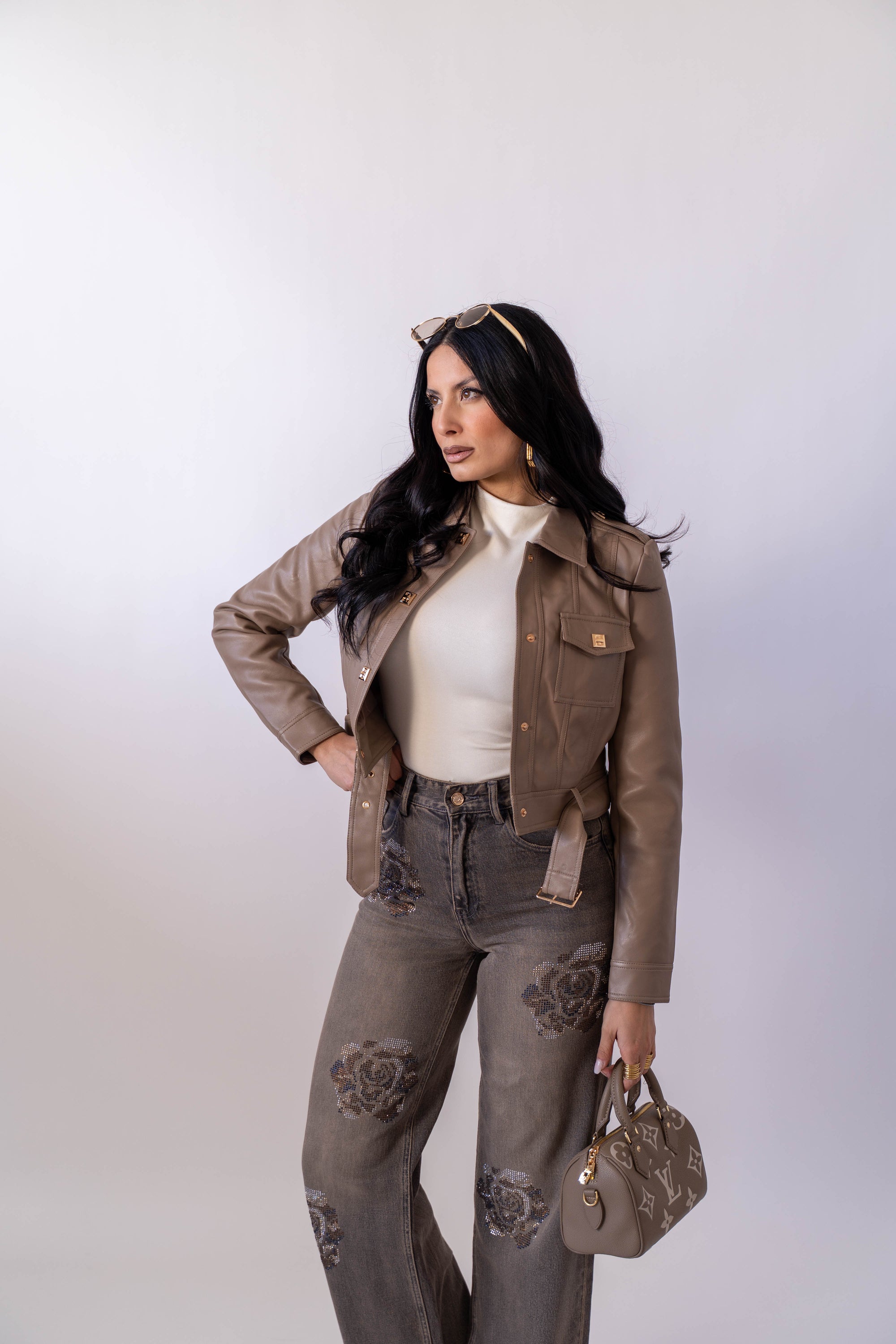 Chiodo In Ecopelle Loren - Stylish Moda