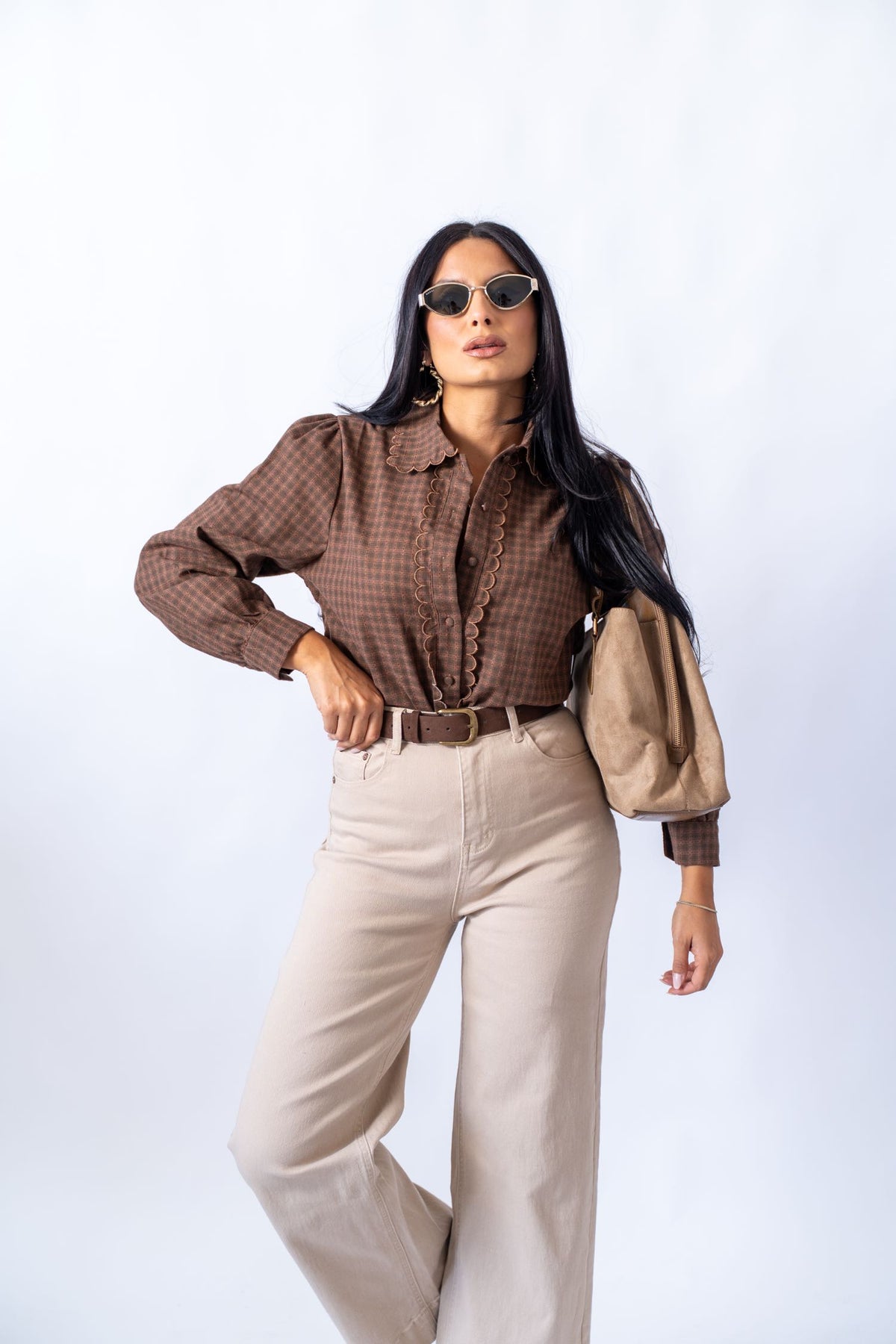 Camicia Square Brown