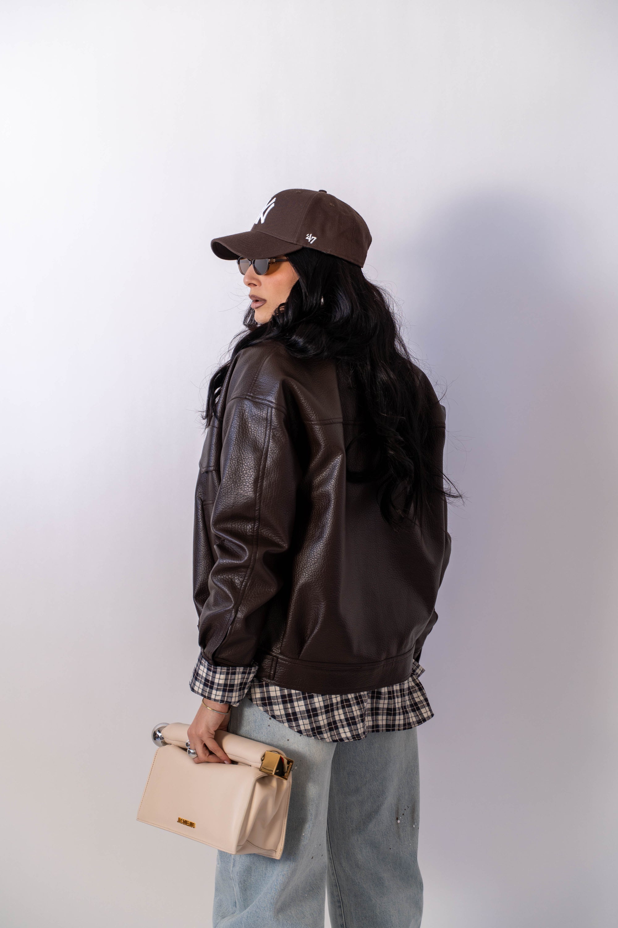 Chiodo Ecopelle Chocolate