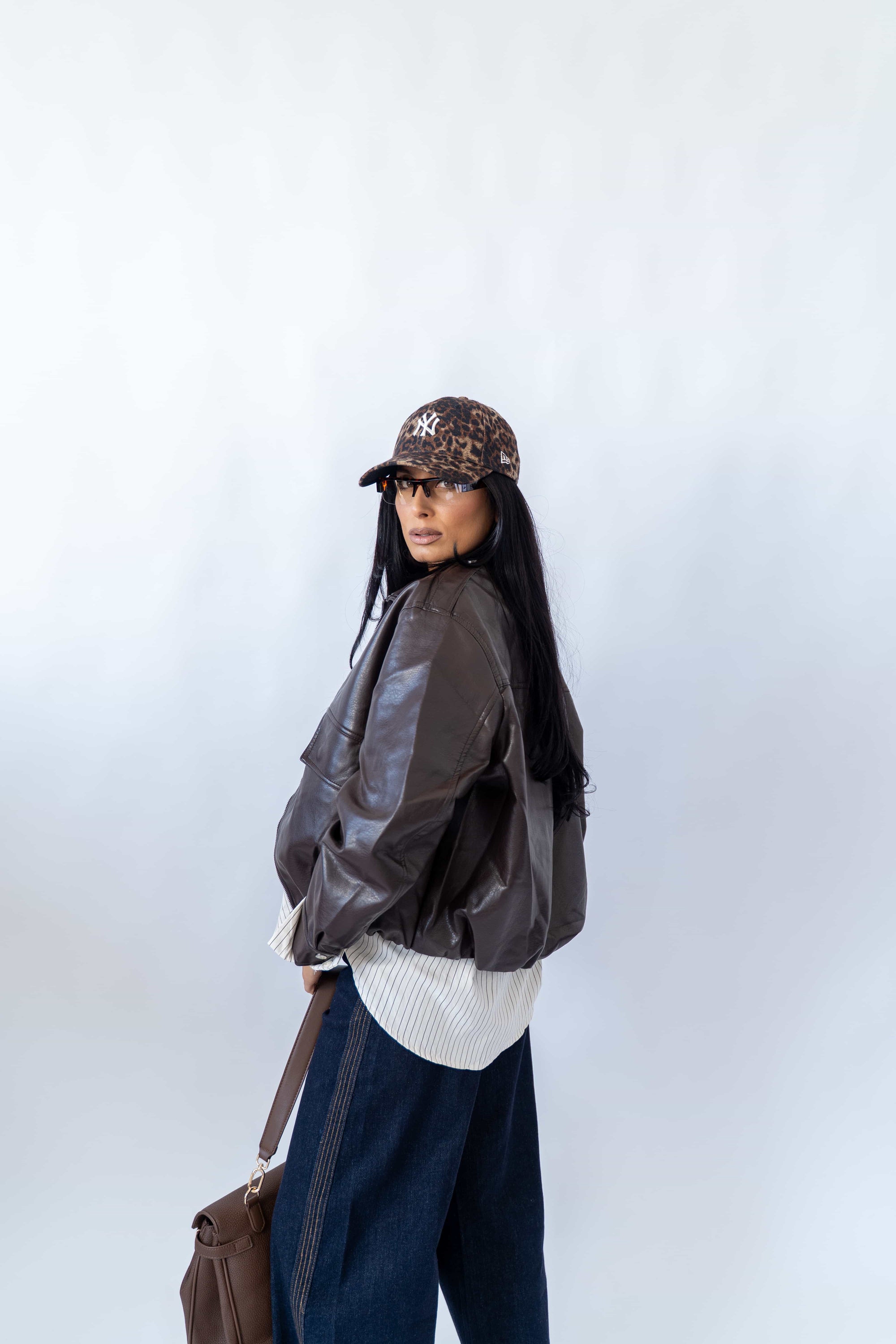 Giubbino Ecopelle Brown