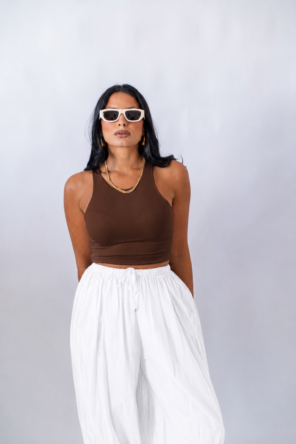 Top Crop Brown