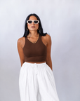 Top Crop Brown