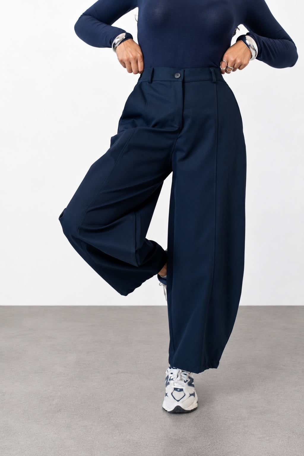 Pantalone Balloon Line Blue