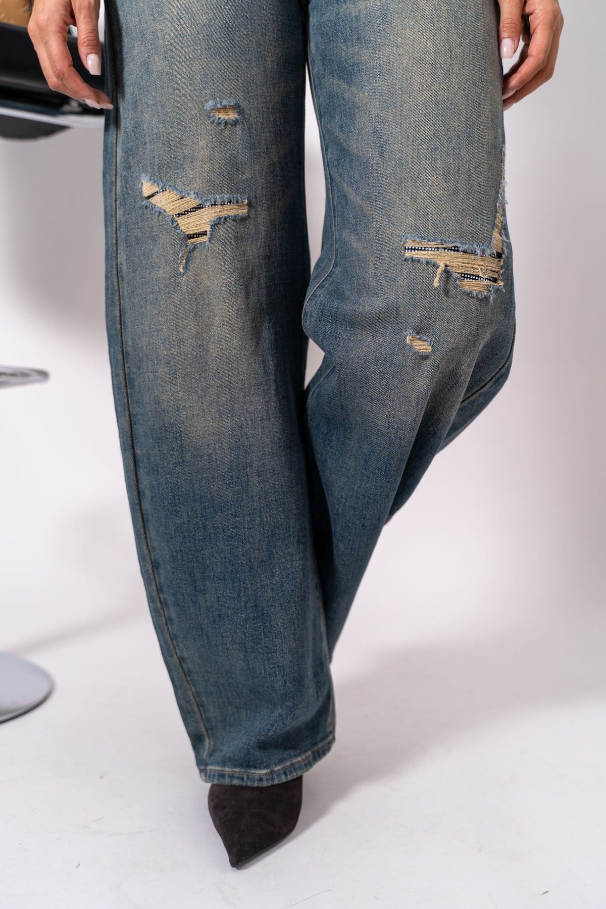 Jeans Glitter Details