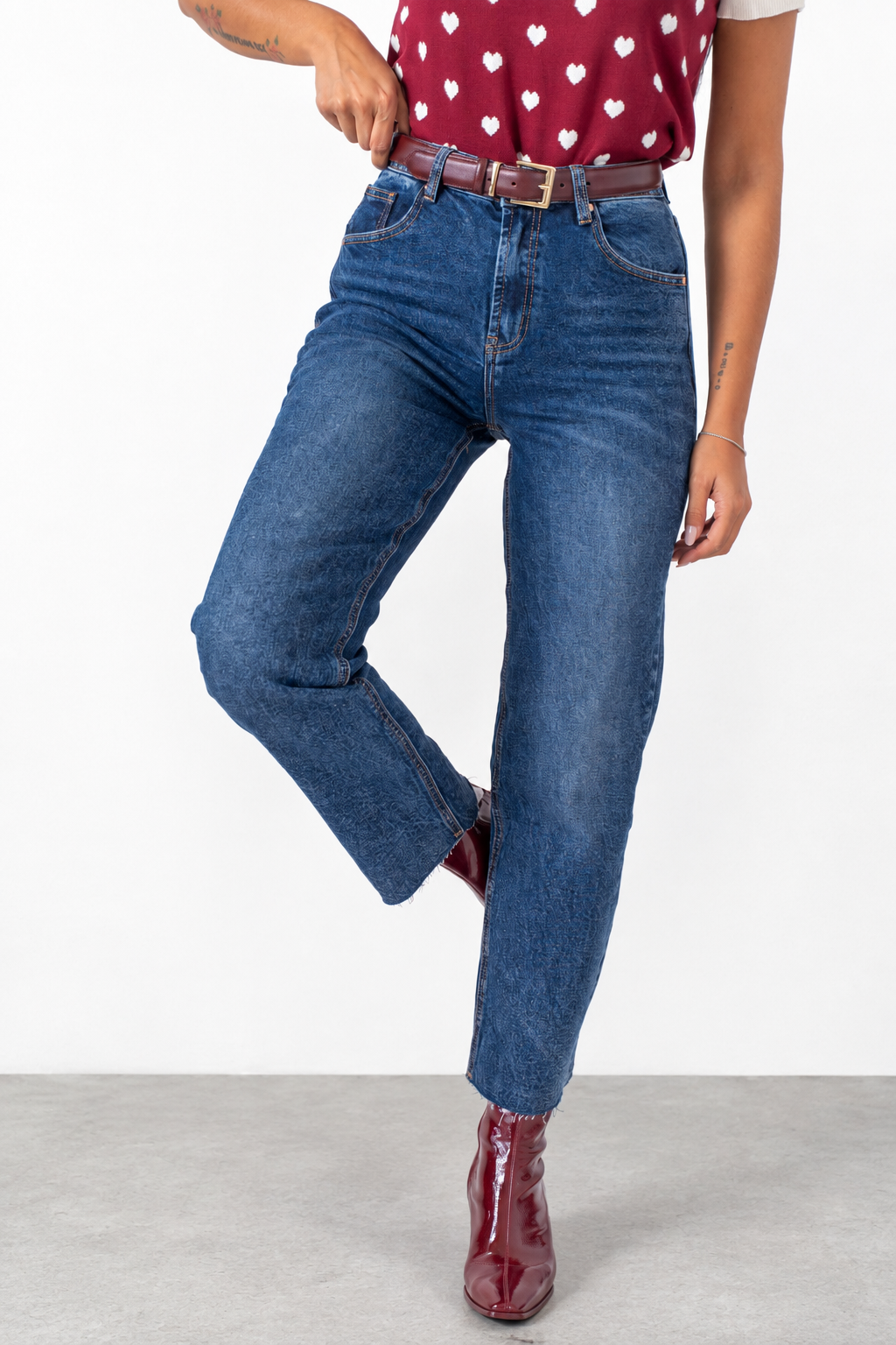 Jeans Taglio Vivo