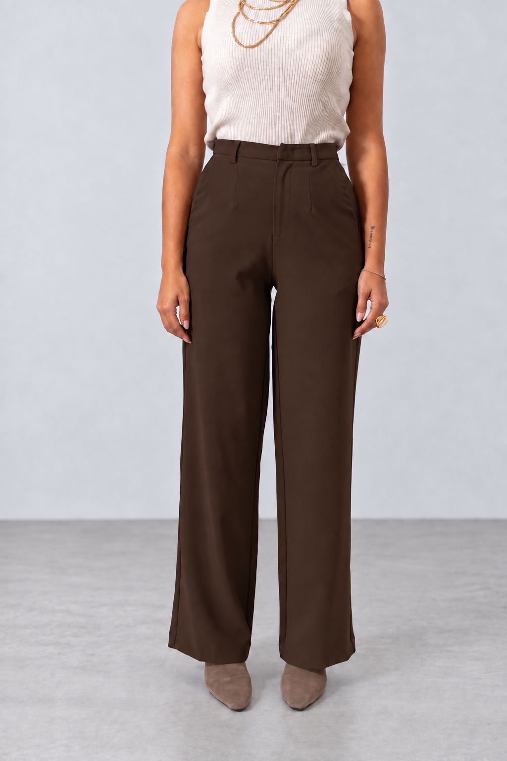Pantalone Classico Brown