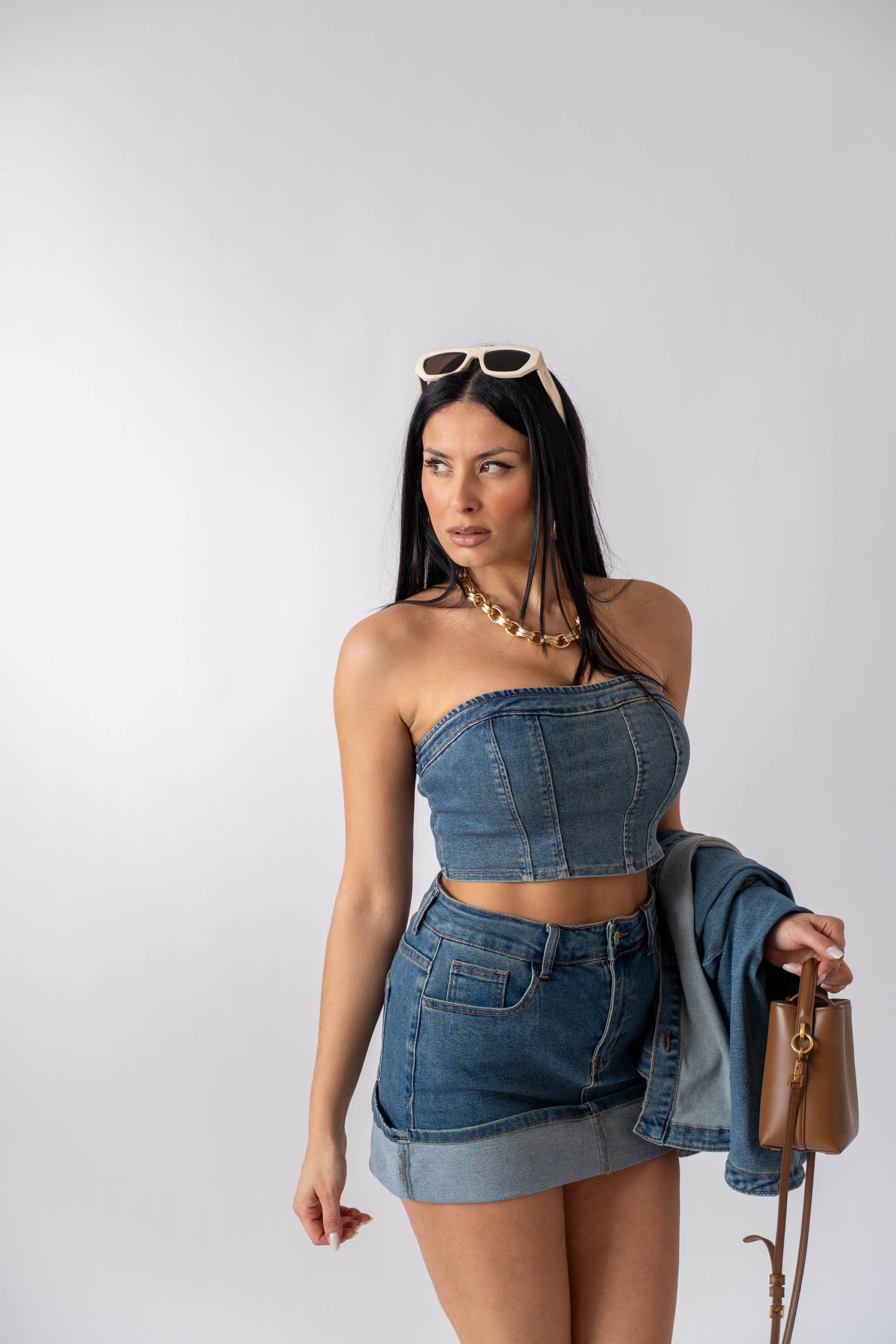 Top Denim Alice - Stylish Moda