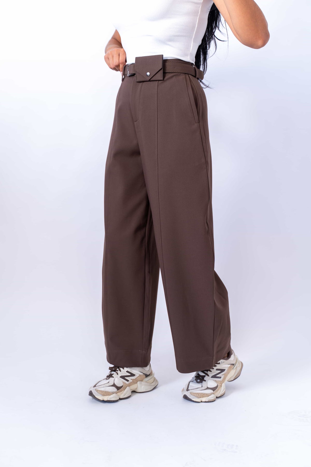 Pantalone Balloon Brown