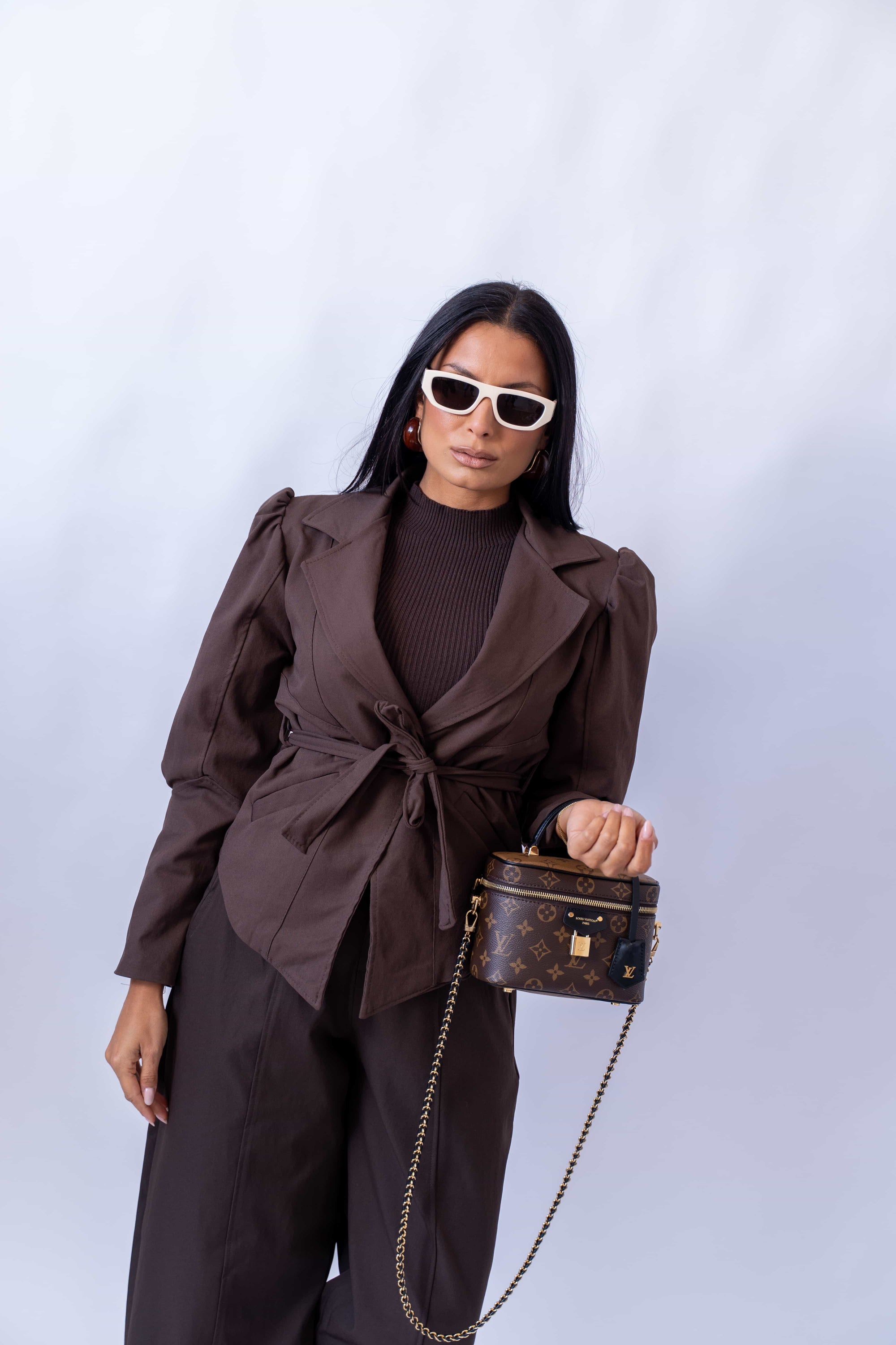Trench Puff Sleeve