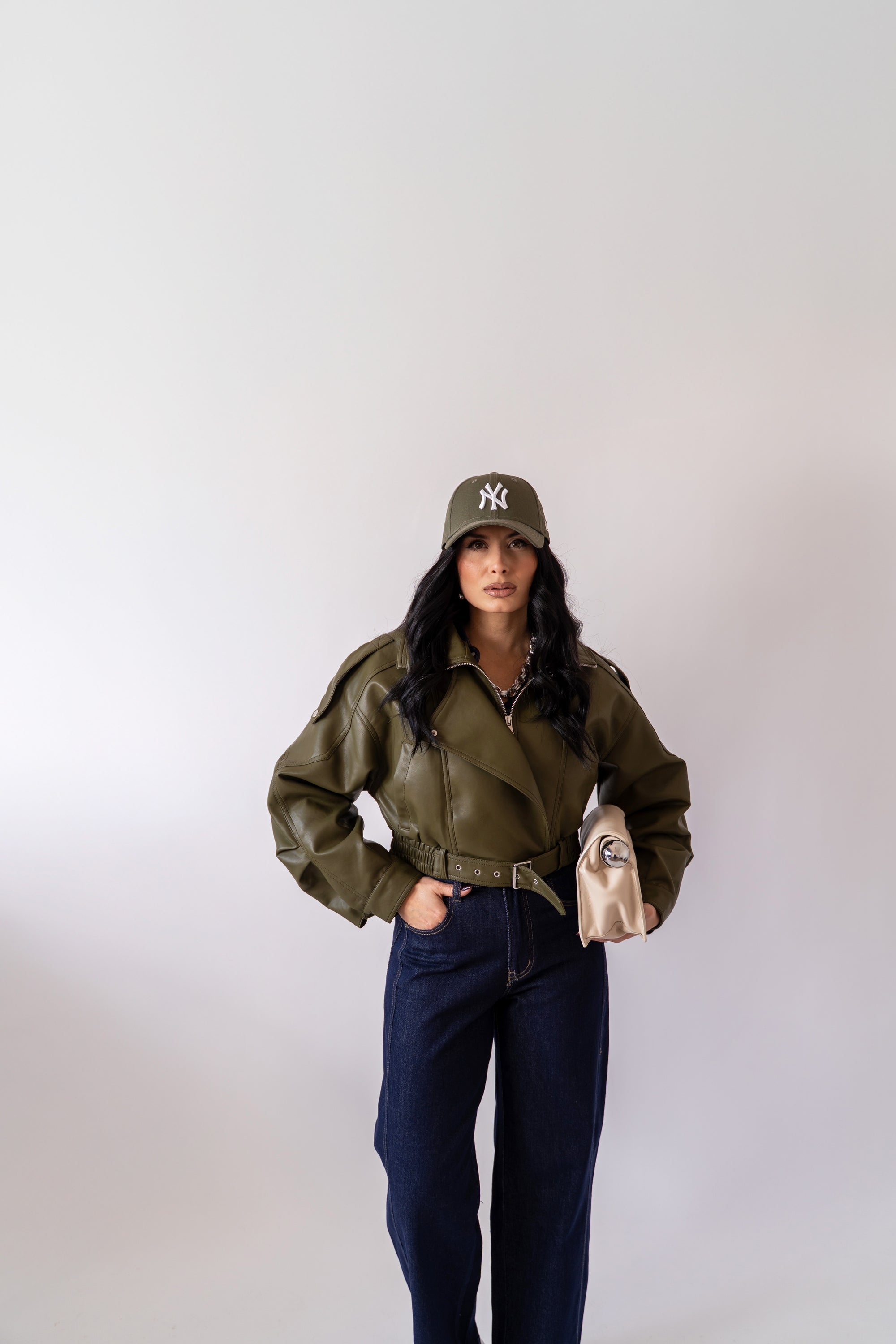 Chiodo In Ecopelle Paula