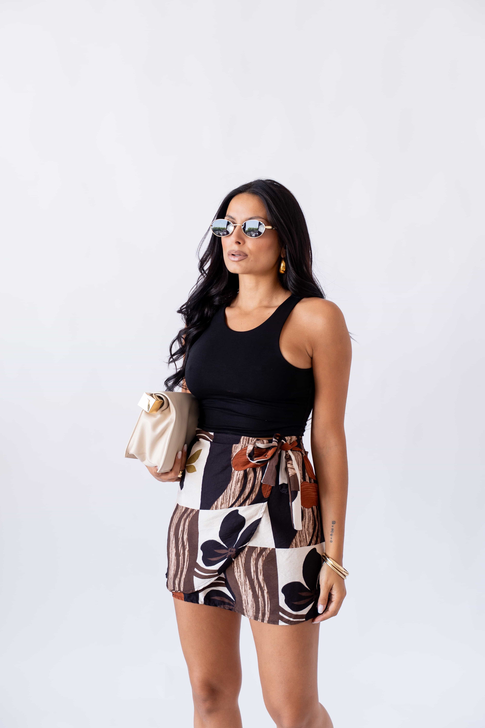 Top Crop Black