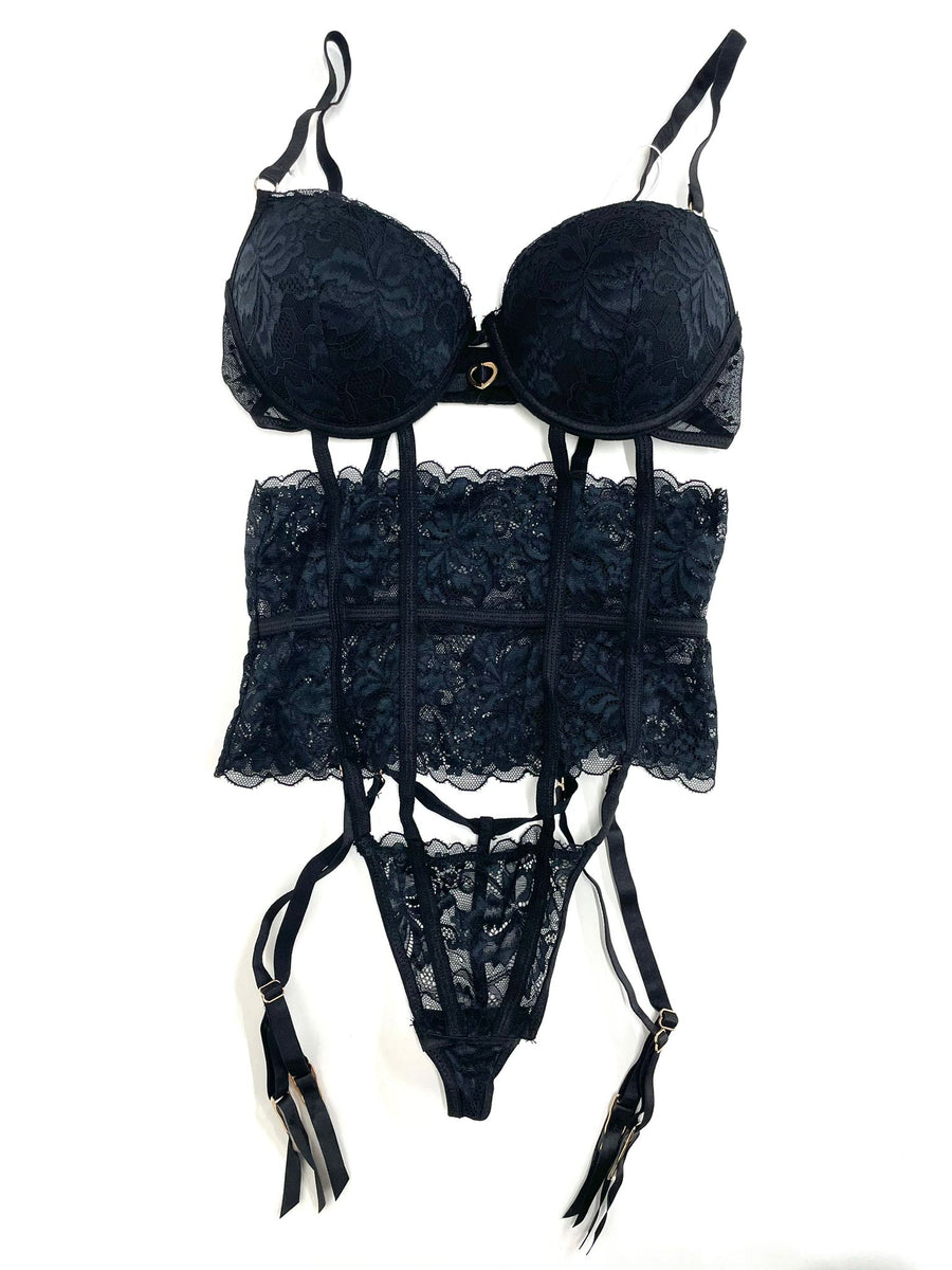 Body Intimo In Pizzo Floreale