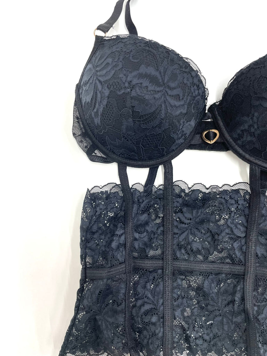 Body Intimo In Pizzo Floreale