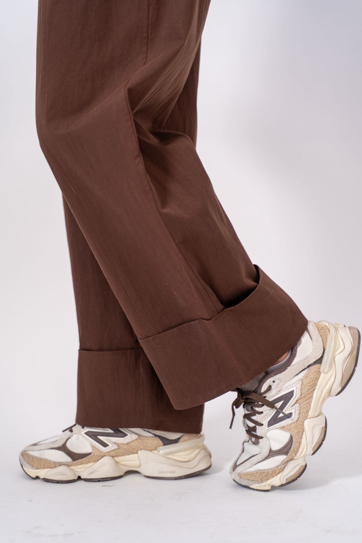 Pantalone Balloon Brown