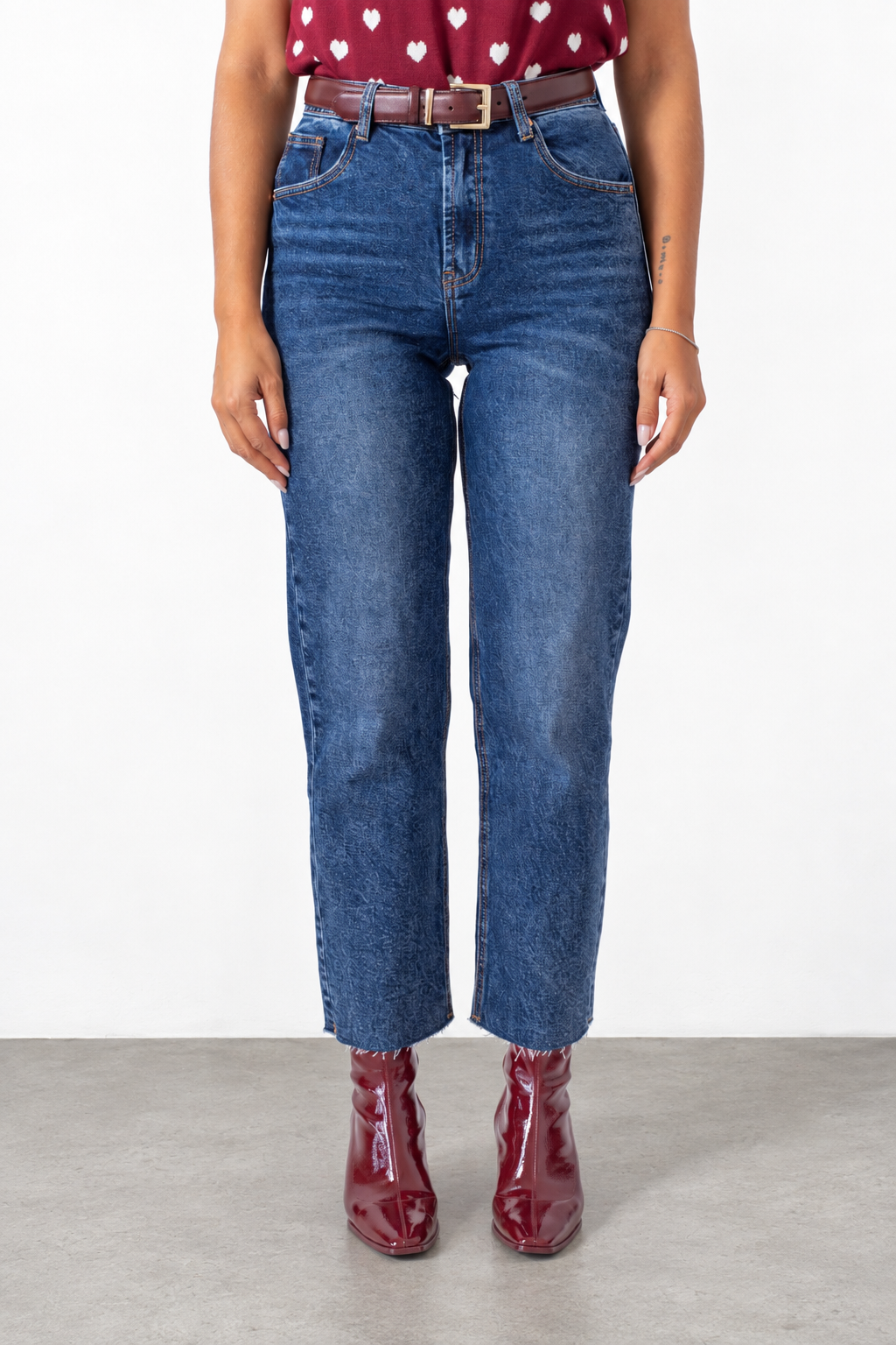 Jeans Taglio Vivo