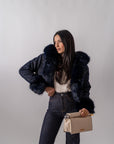 Giacca Blue Fur