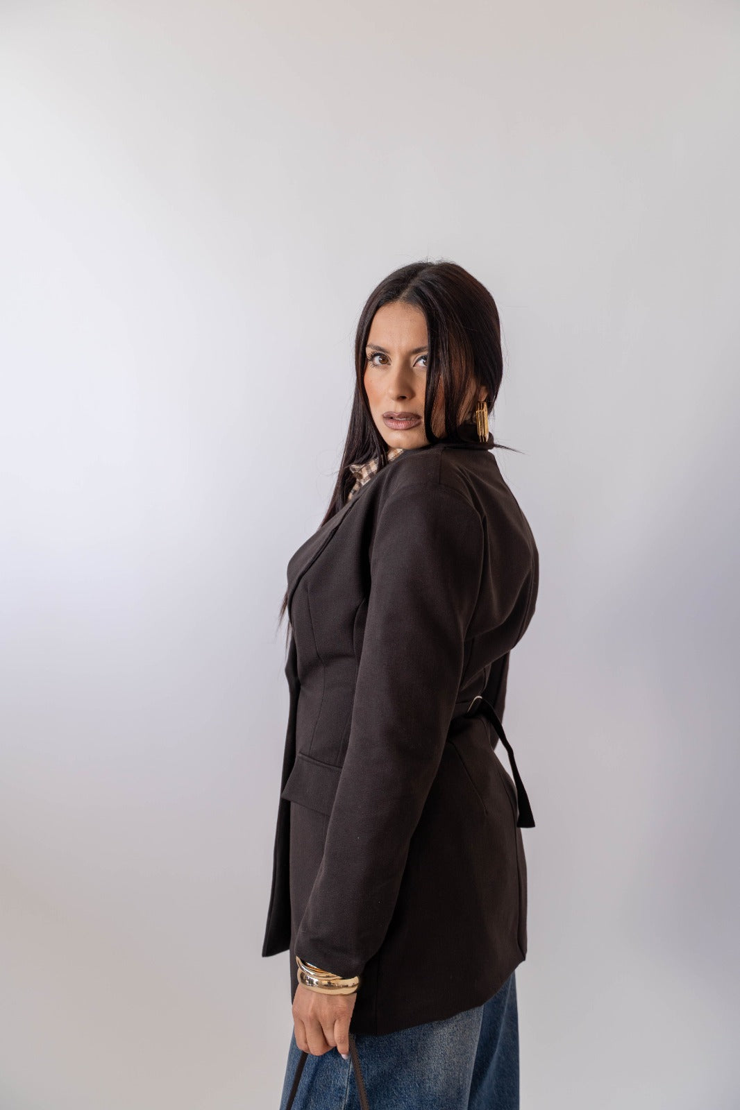 Giacca Avvitata Brown