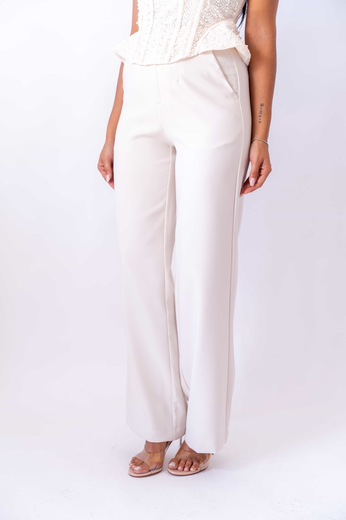 Pantalone Classico Cream