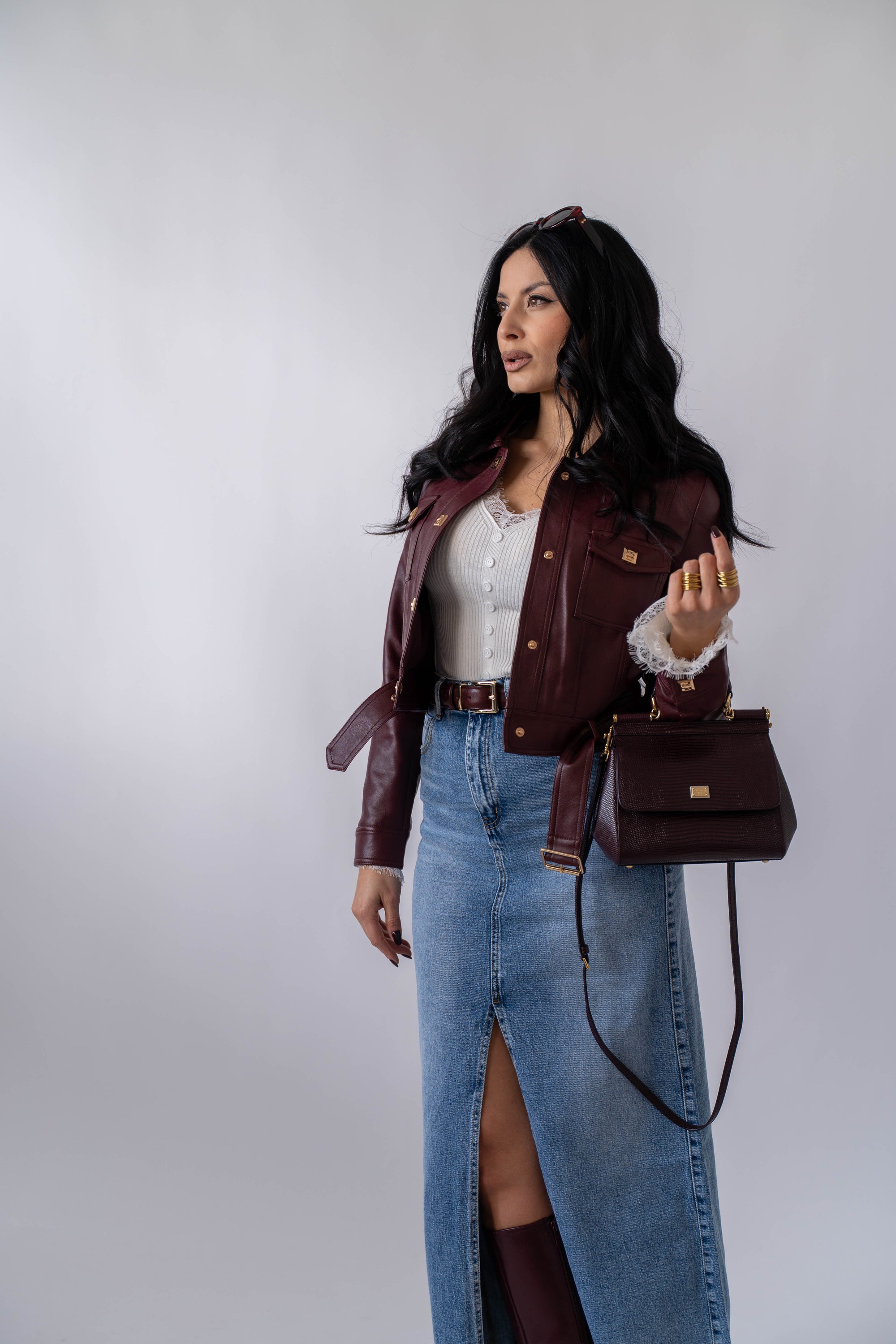 Chiodo In Ecopelle Loren