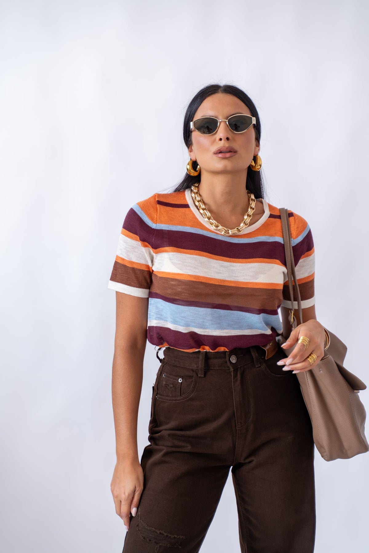 T-Shirt In Filo