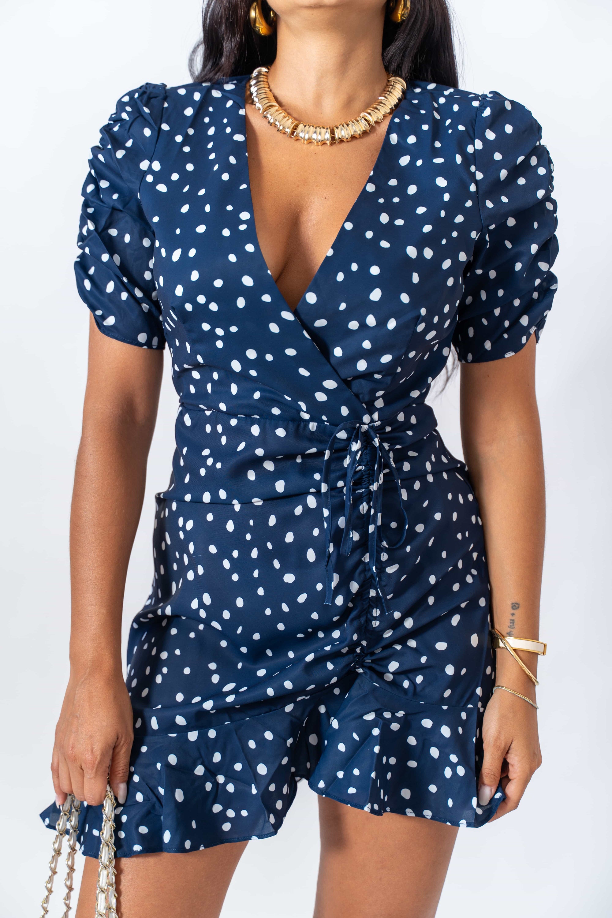 Mini Dress a Pois
