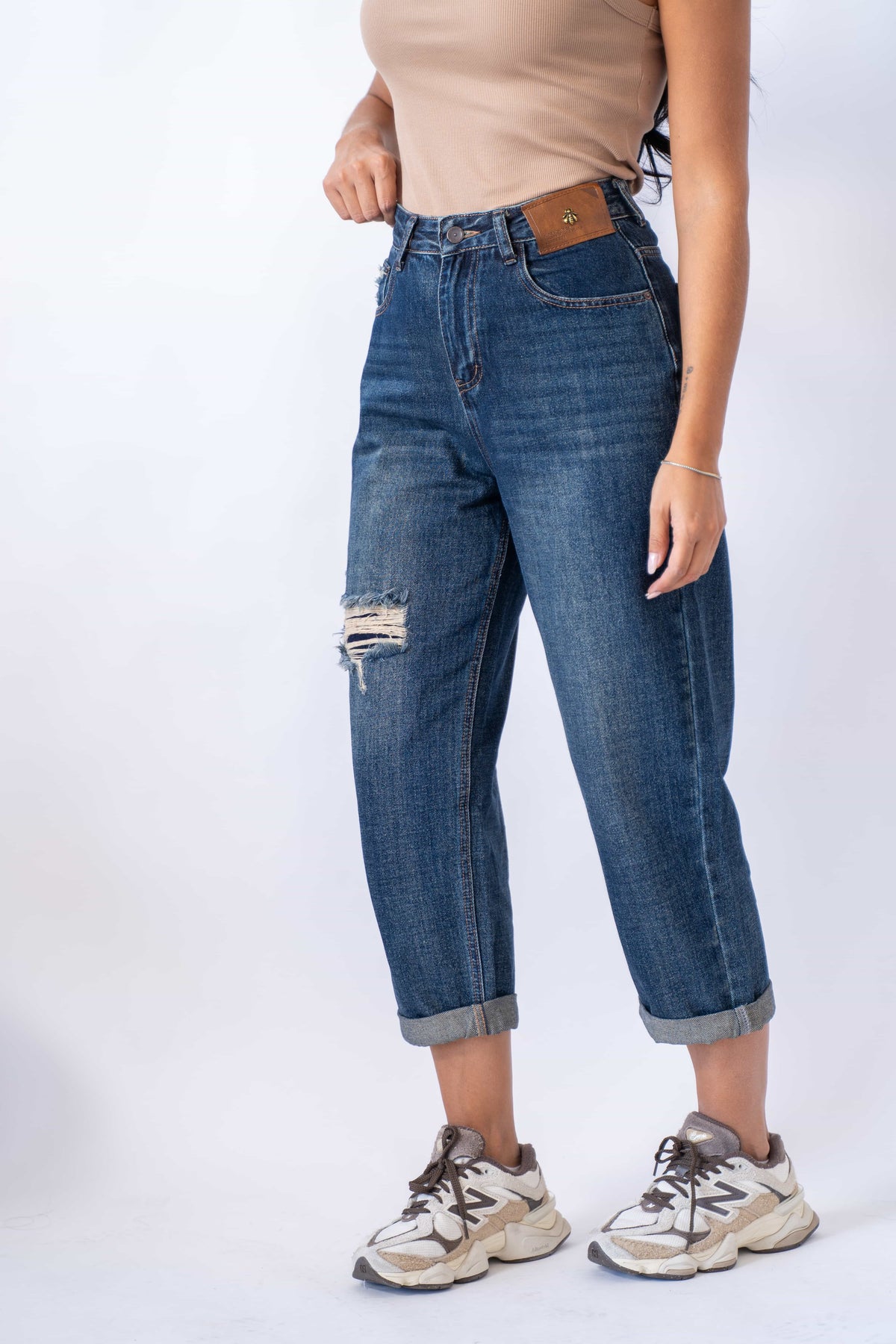 Jeans Slouchy Dark Blue