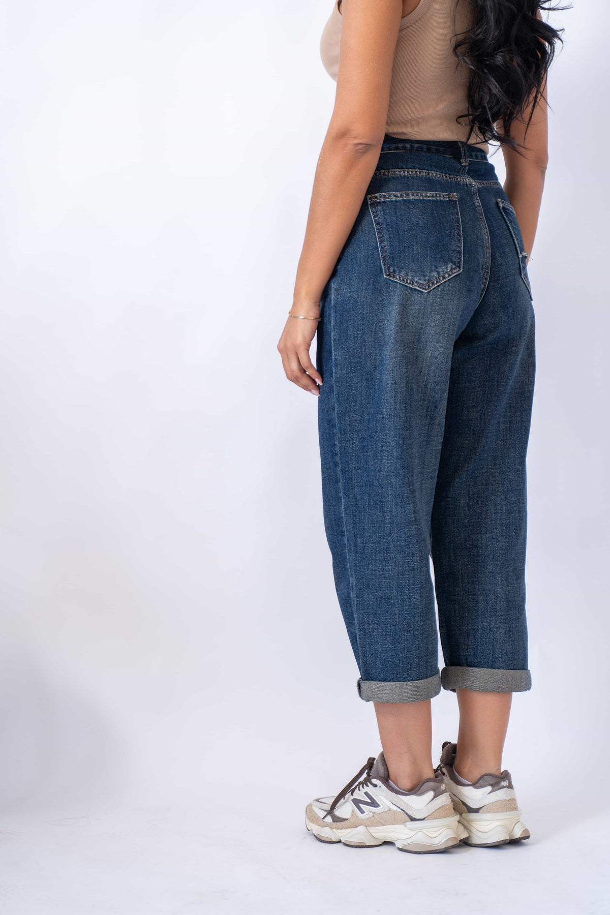 Jeans Slouchy Dark Blue