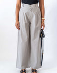 Pantalone Lino Mud