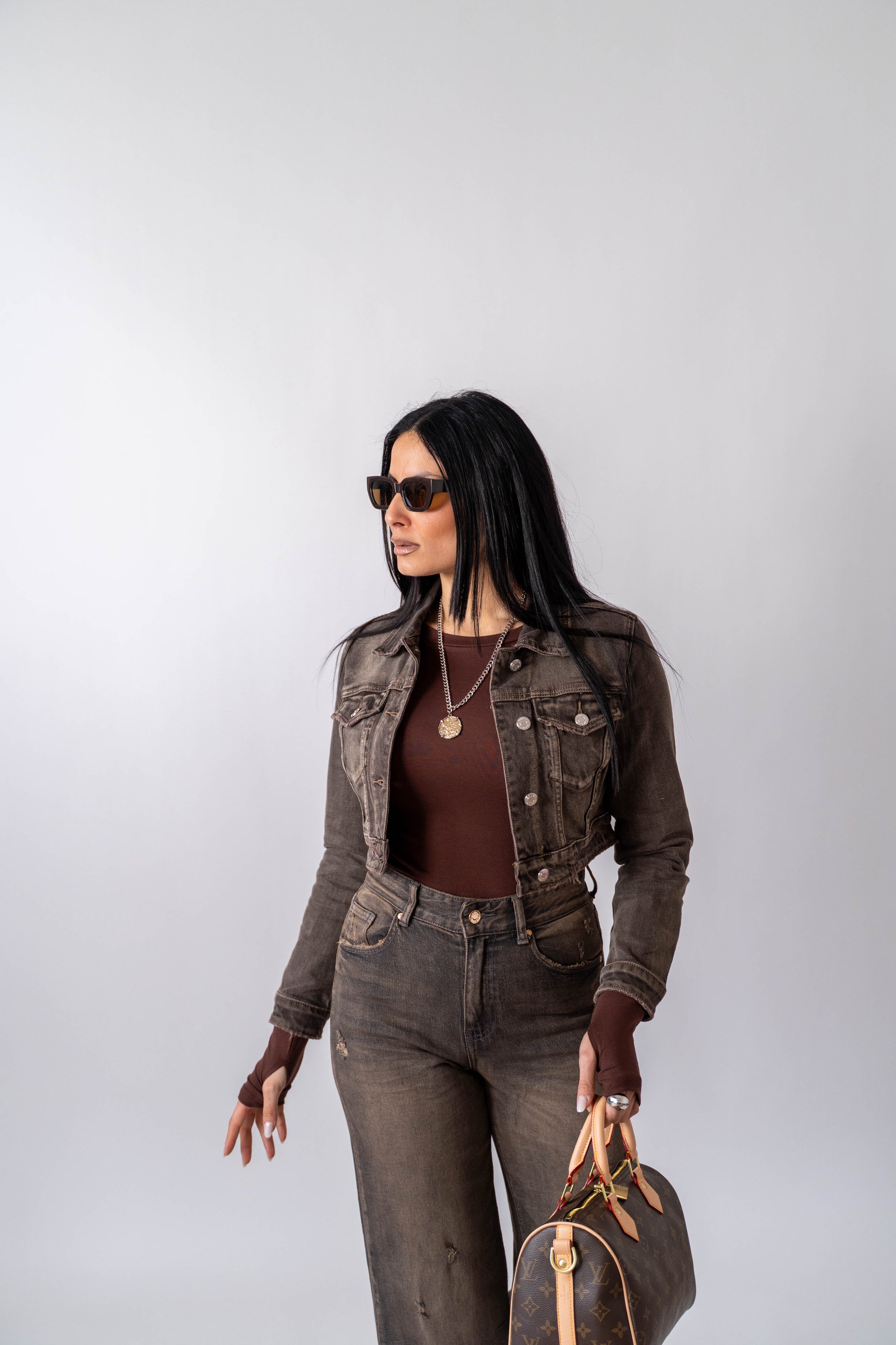 Giacca Crop Vintage - Stylish Moda