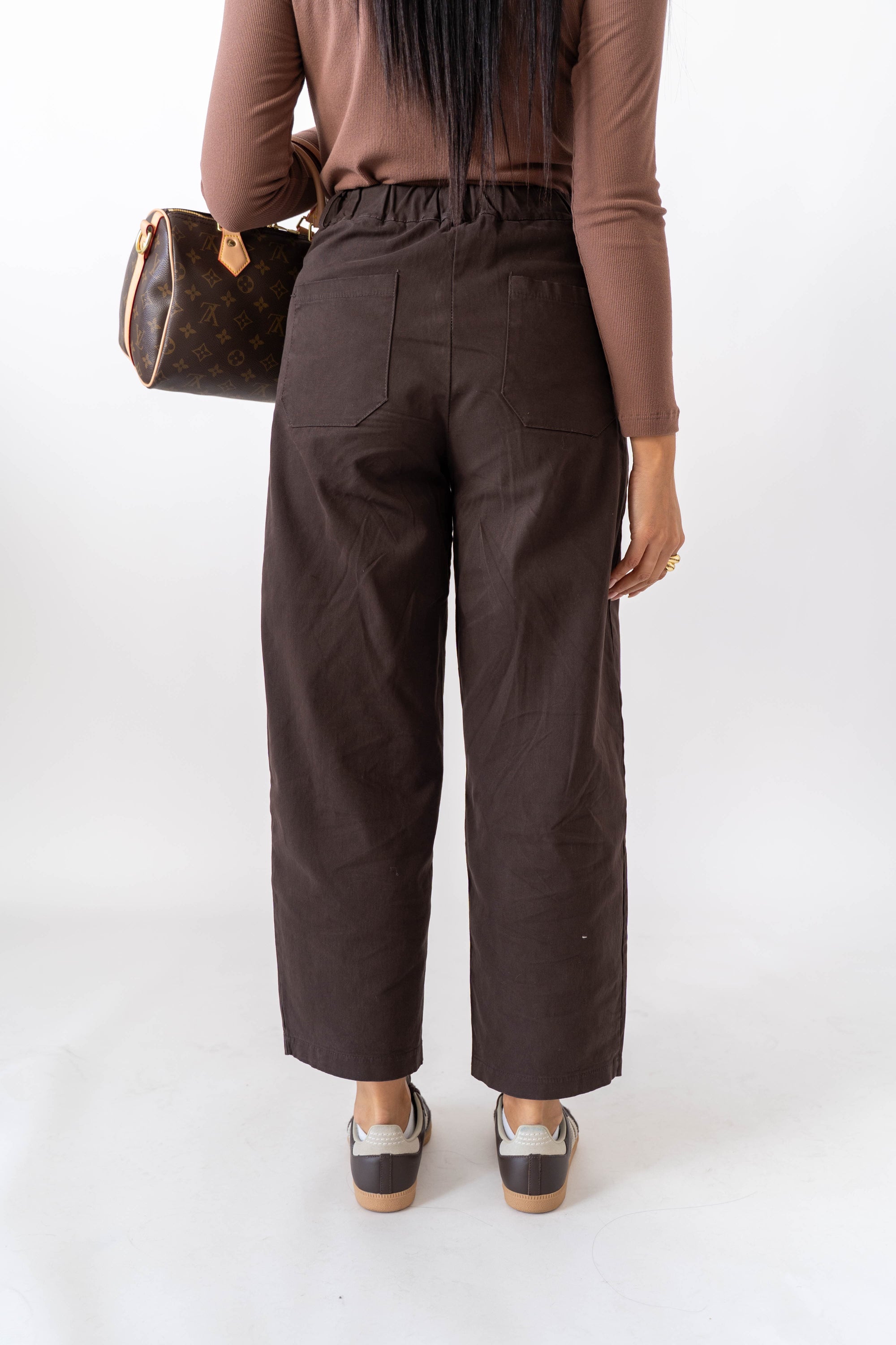 Pantalone Slouchy Brown